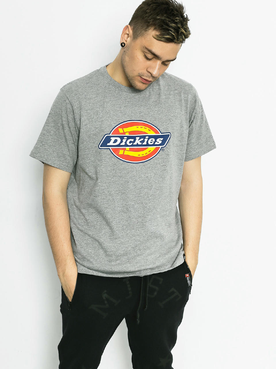 T-shirt Dickies Horseshoe (grey melange)