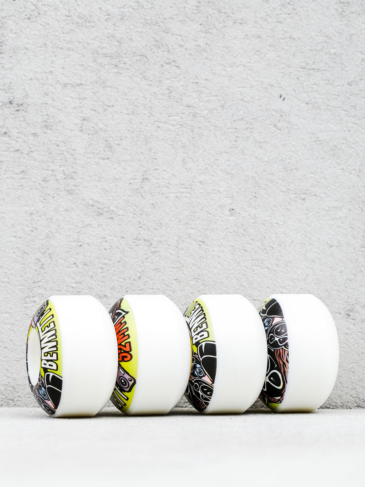 Kółka Pig Bennett Vice (white)