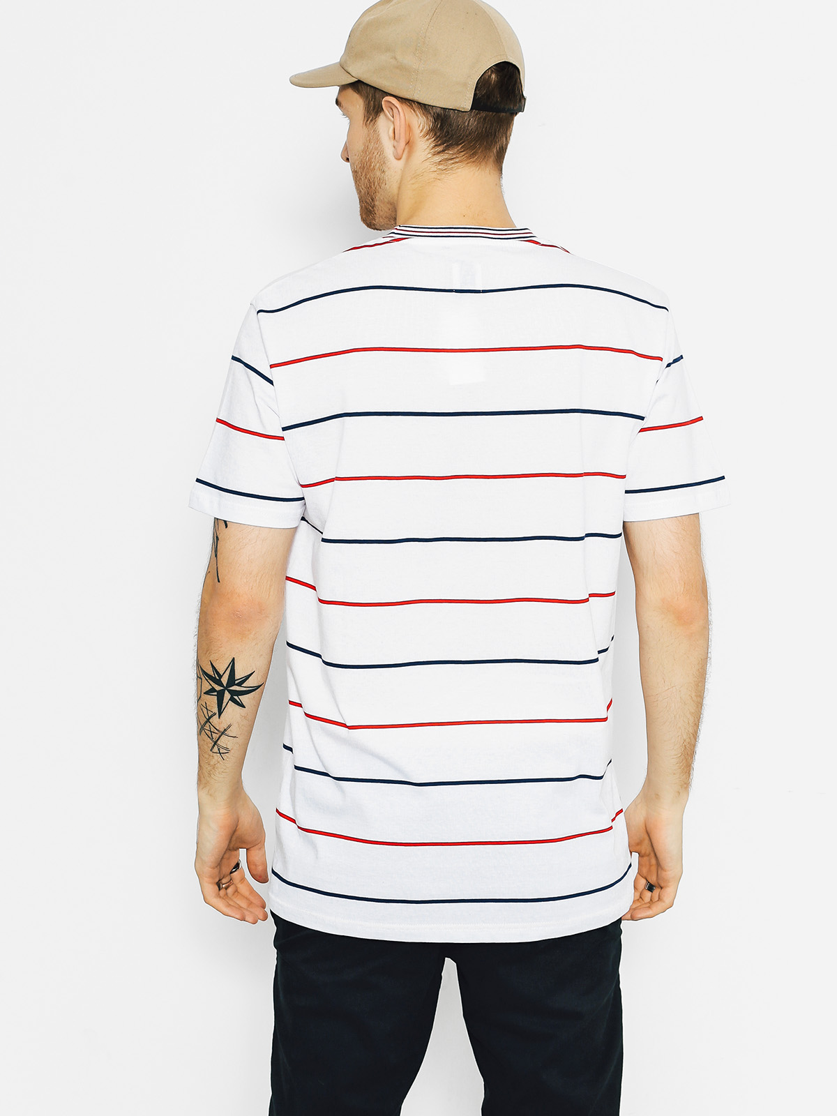 T-shirt Polar Skate Roman (white)