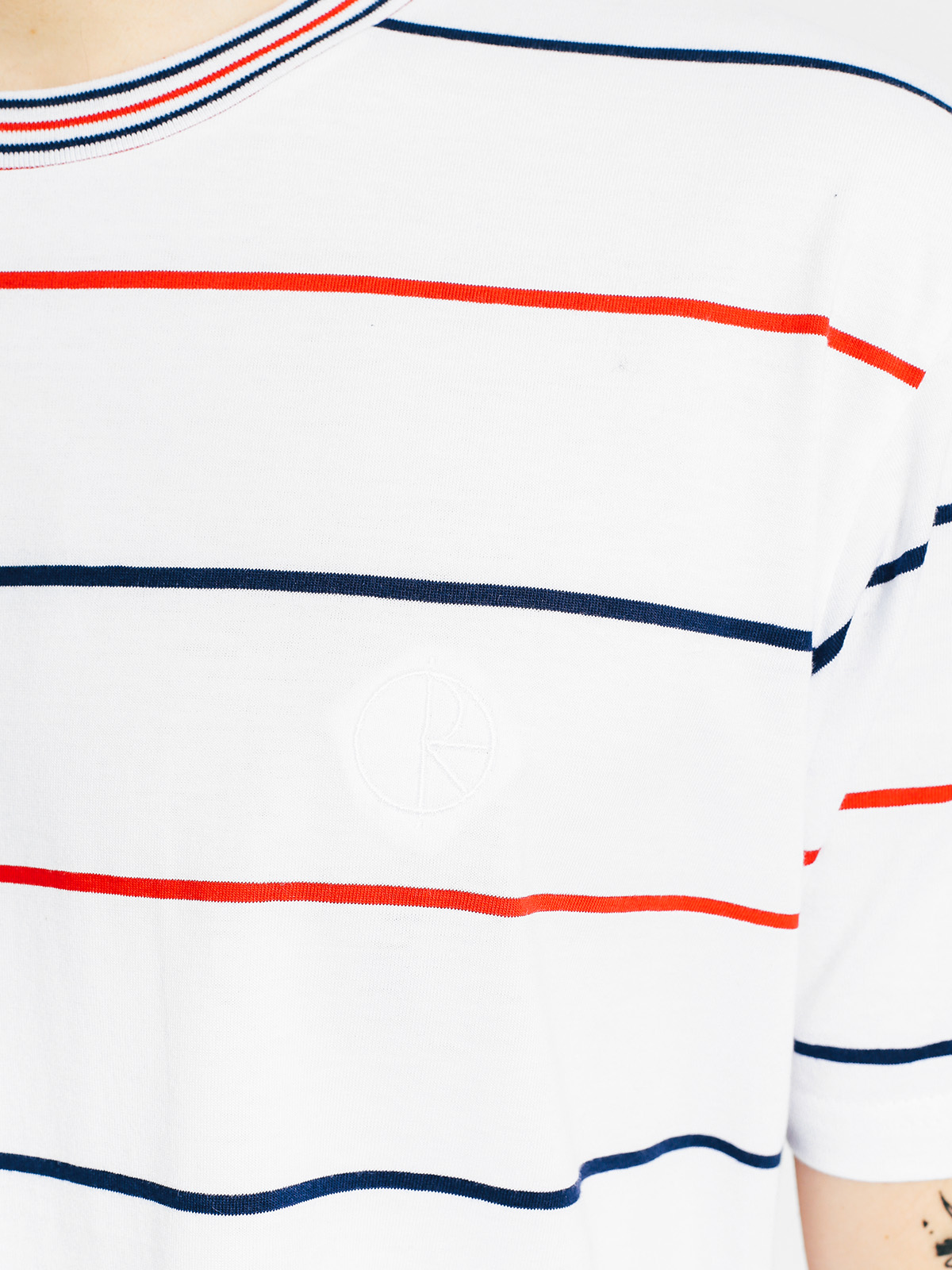 T-shirt Polar Skate Roman (white)