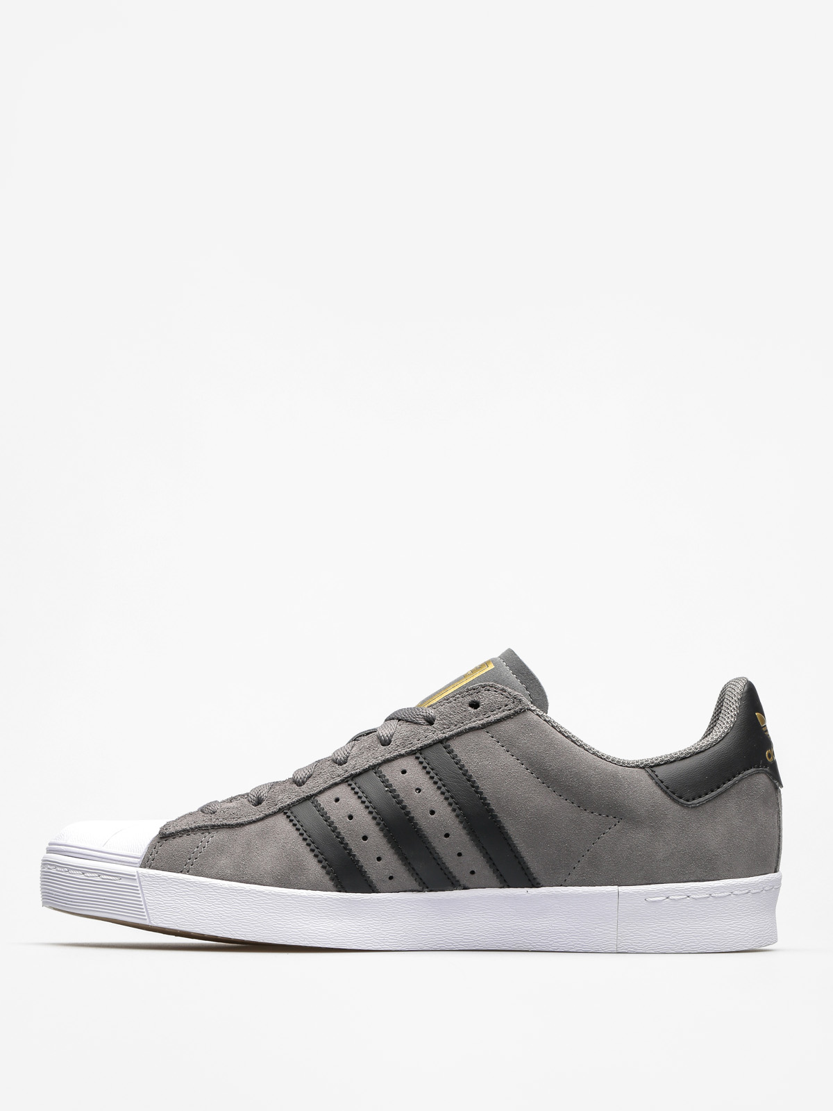 Buty adidas Superstar Vulc Adv (grey four f17/core black/gold met)