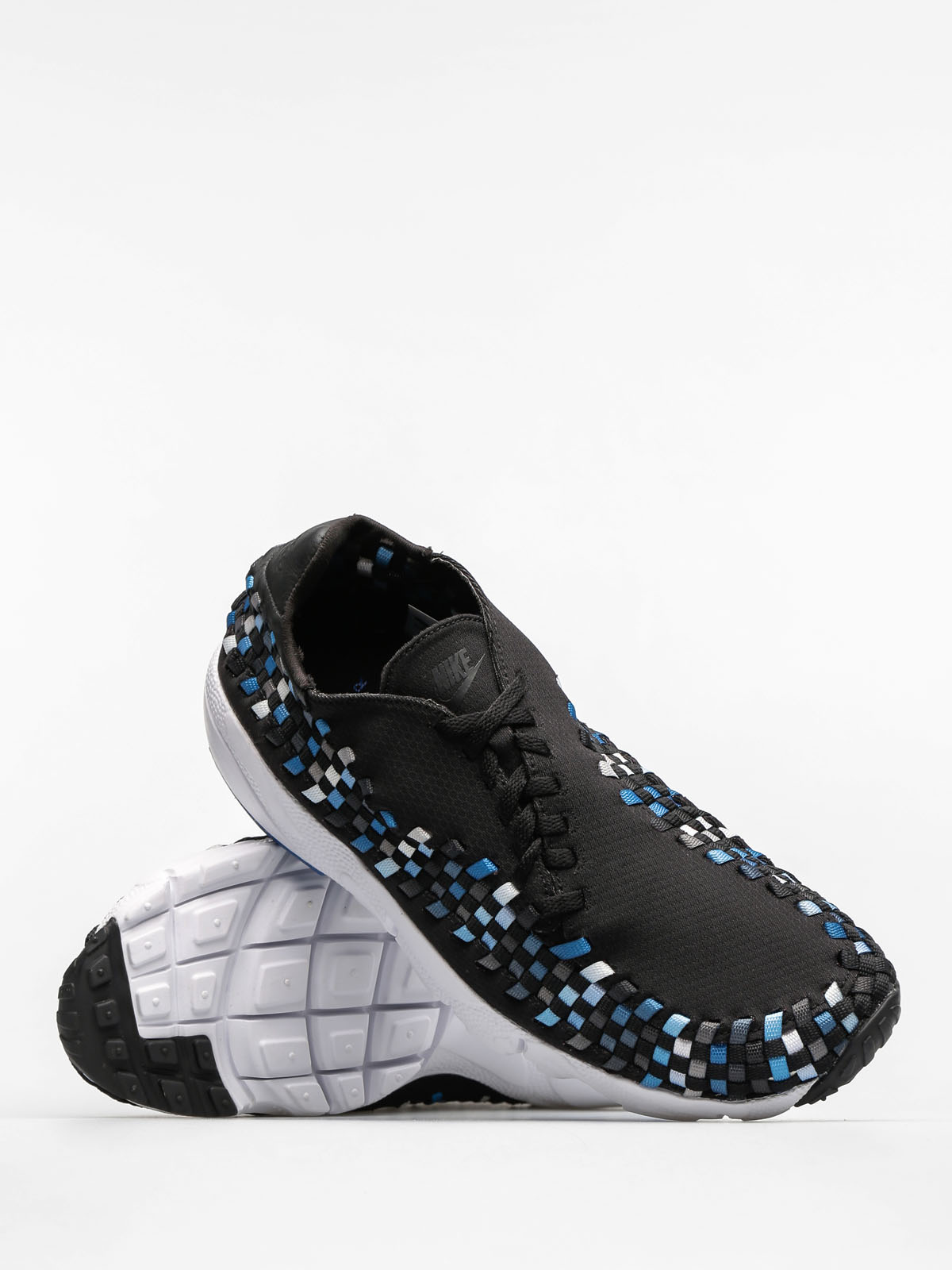 Buty Nike Air Footscape Woven Nm (black/blue jay white)