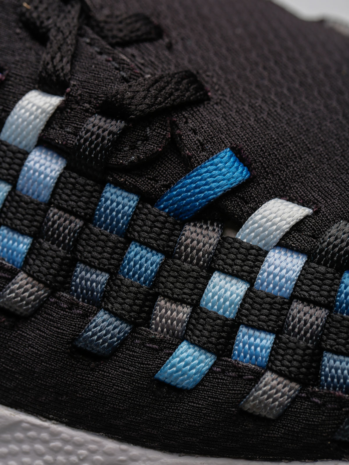 Buty Nike Air Footscape Woven Nm (black/blue jay white)