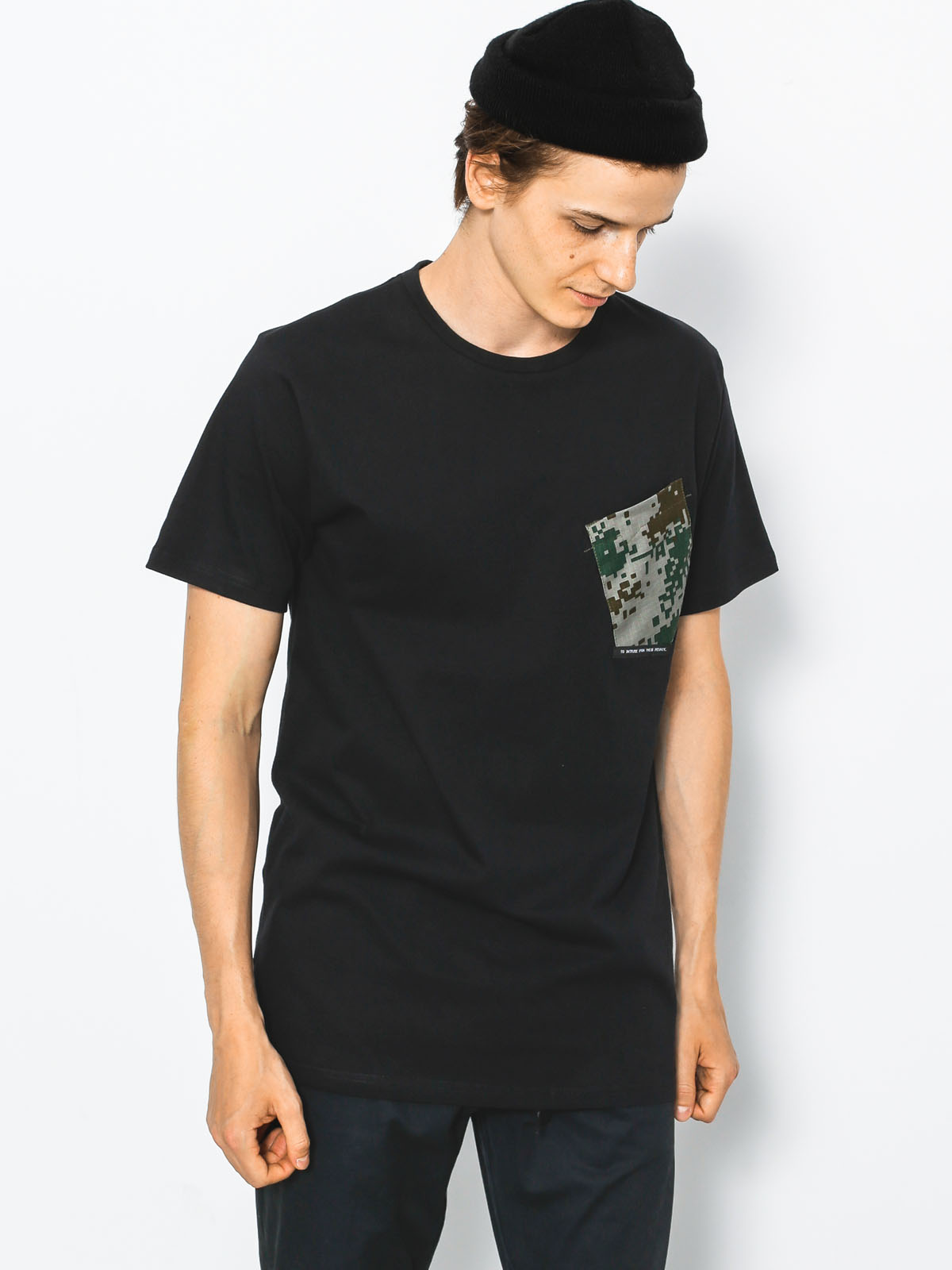 T-shirt Intruz Pixel (black)