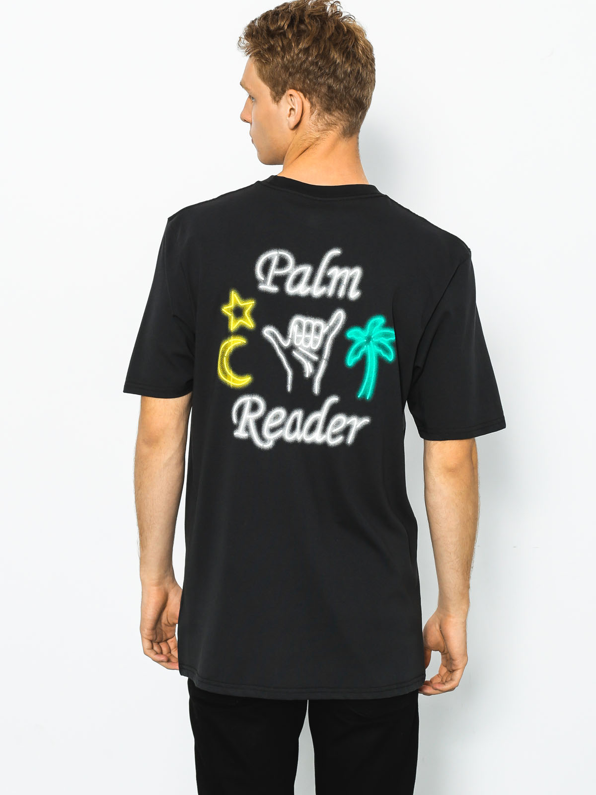 T-shirt Quiksilver Palm Reader (black)