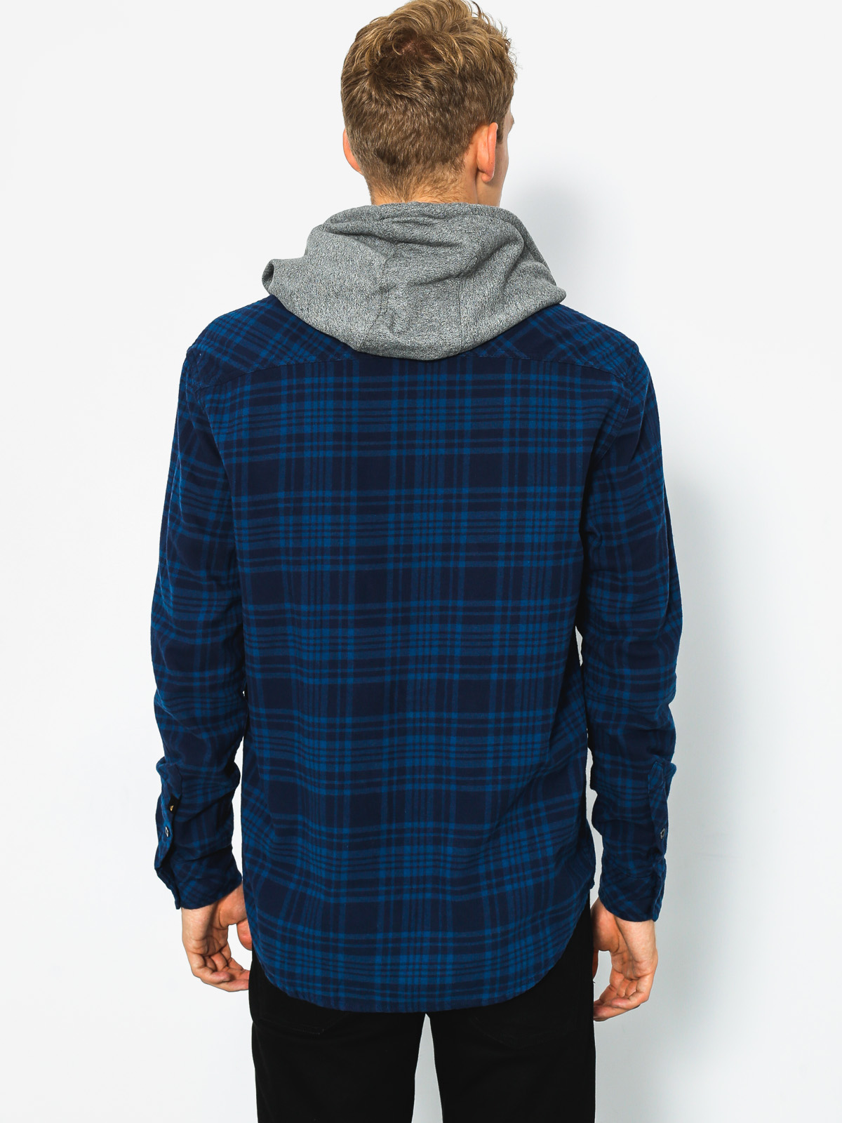 Koszula Quiksilver Snap Up LS (navy snap up)