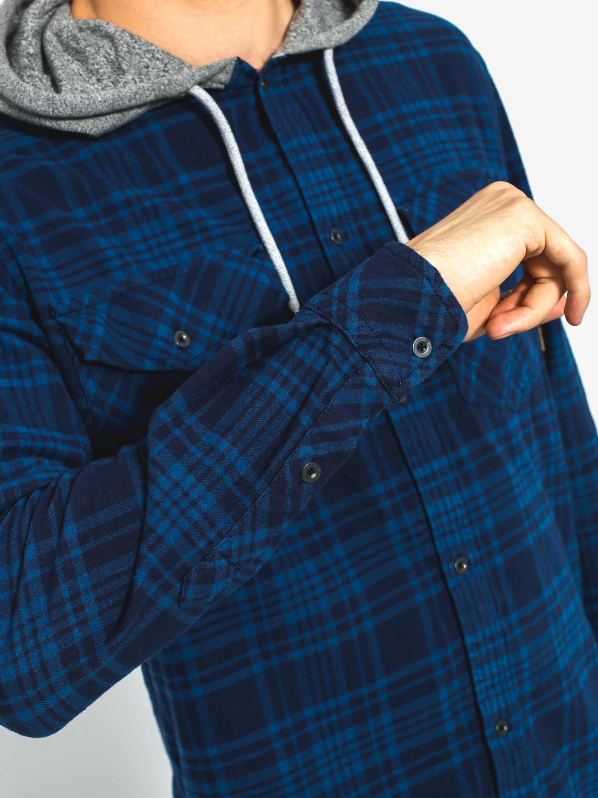 Koszula Quiksilver Snap Up LS (navy snap up)