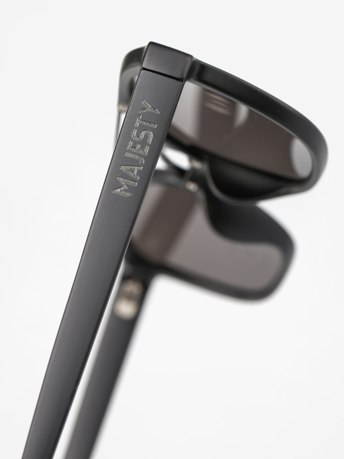 Okulary przeciwsłoneczne Majesty Wire (matt black/black pearl lens)