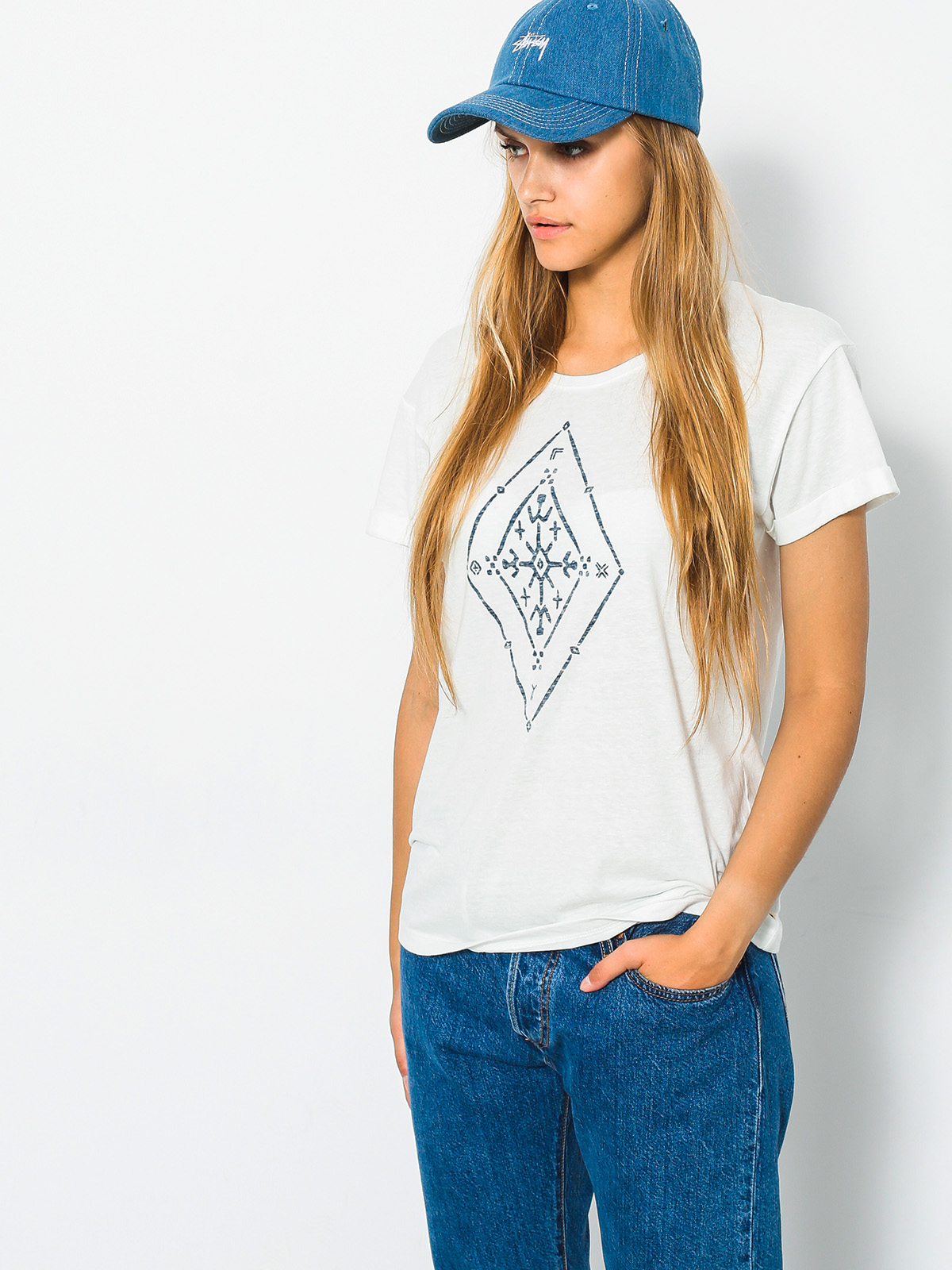T-shirt Roxy Alex Palm Tribal Wmn (marshmallow)