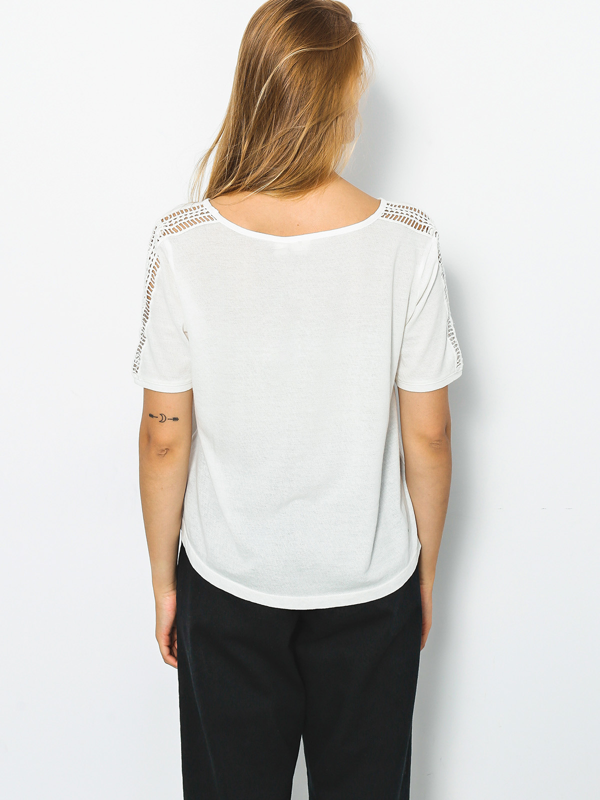 T-shirt Roxy Through The Smoke Wmn (marshmellow)
