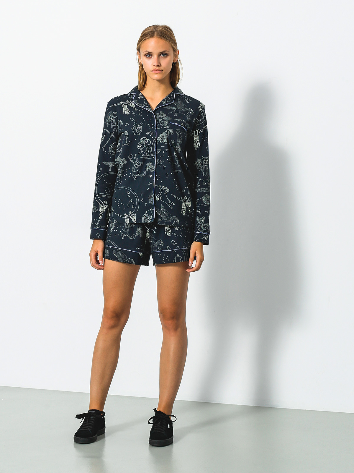 Szorty Yeah Bunny Puppy Wmn (dark navy)