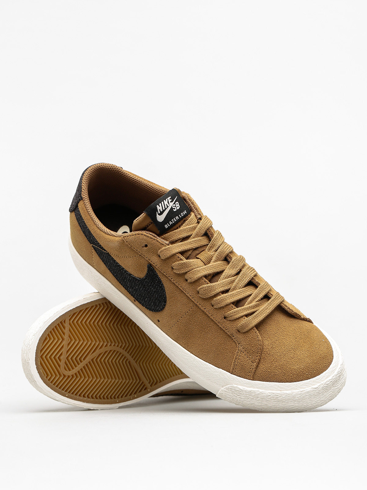 Buty Nike SB Zoom Blazer Low (golden beige/black sail gum light brown)