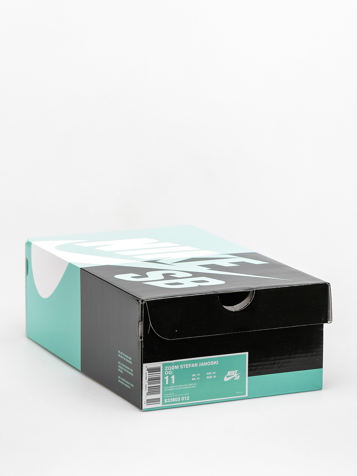 Buty Nike SB Zoom Stefan Janoski Og (black/white gum light brown)