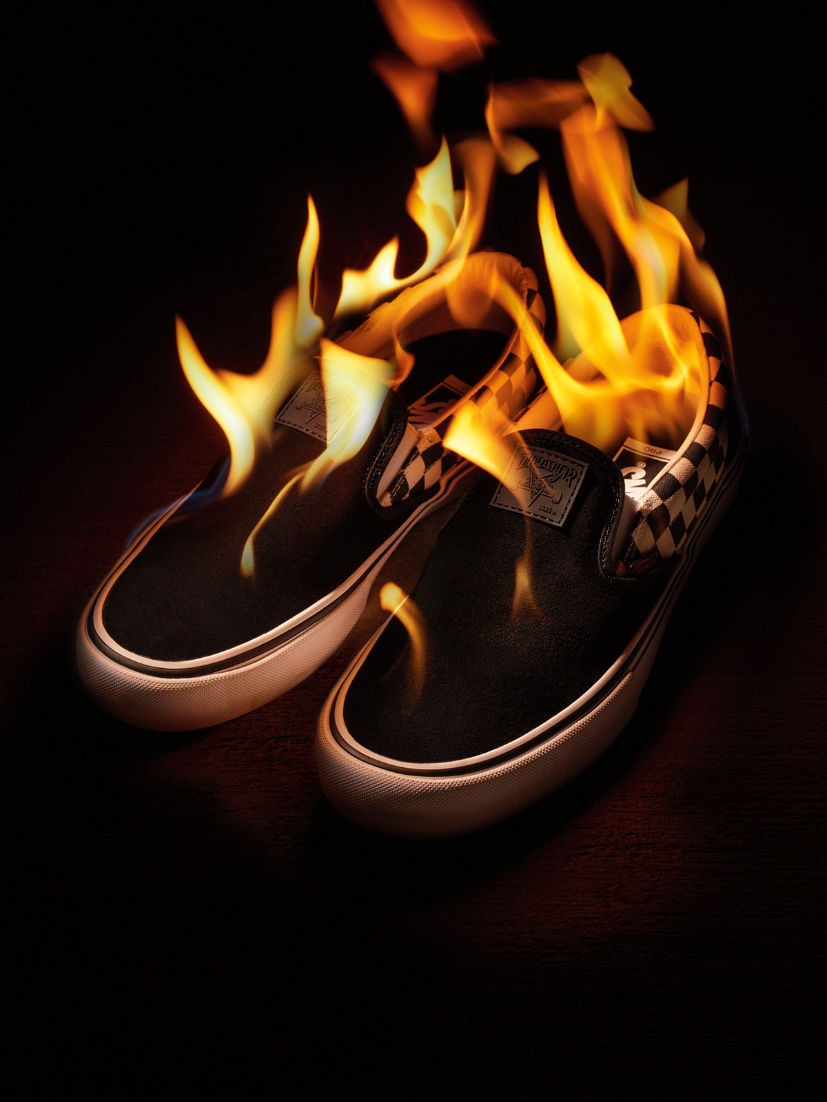 Buty Vans Slip On Pro (thrasher black checkerboard)