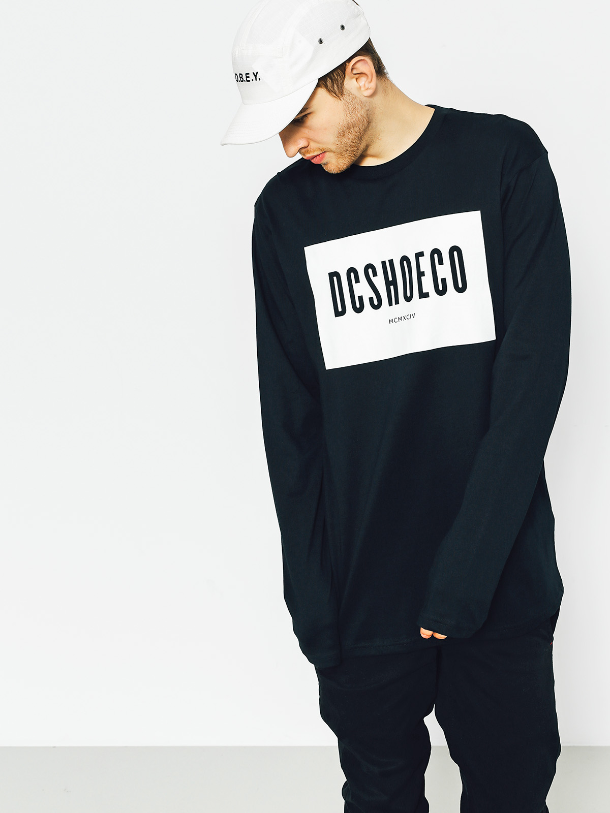 Longsleeve DC Squareside (black)