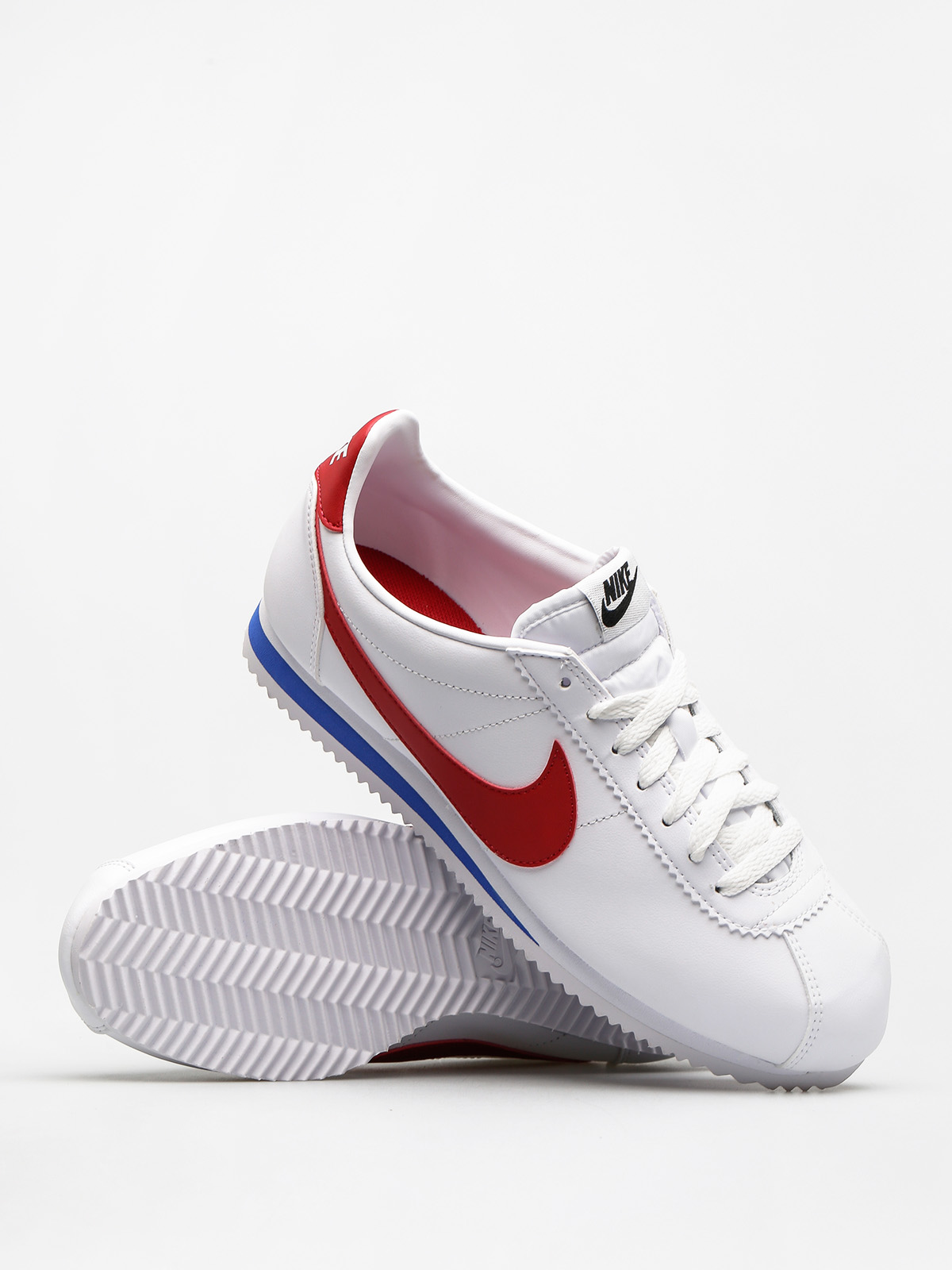 Buty Nike Classic Cortez Leather Wmn (white/varsity red)