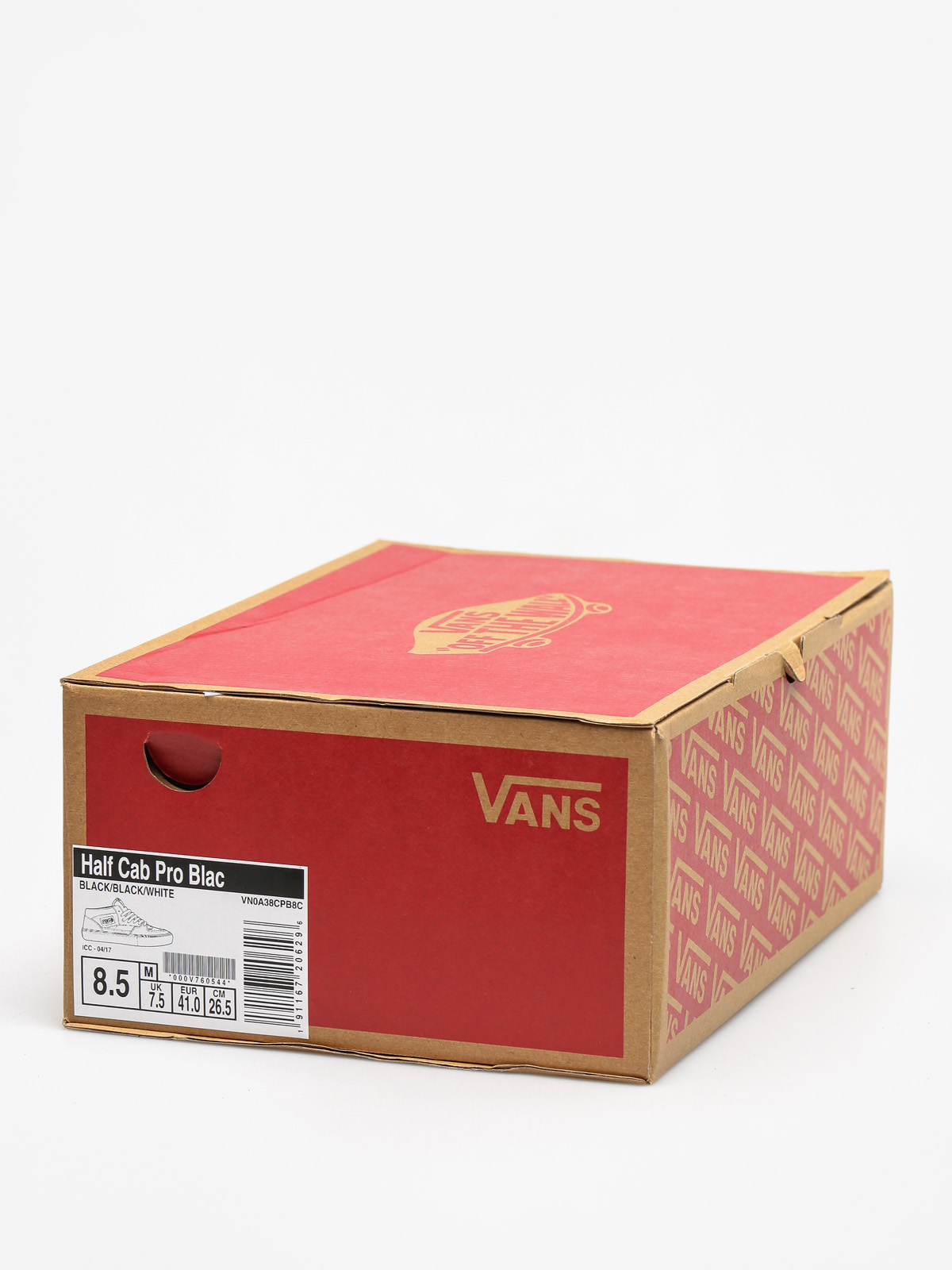 Buty Vans Half Cab Pro (black/black)