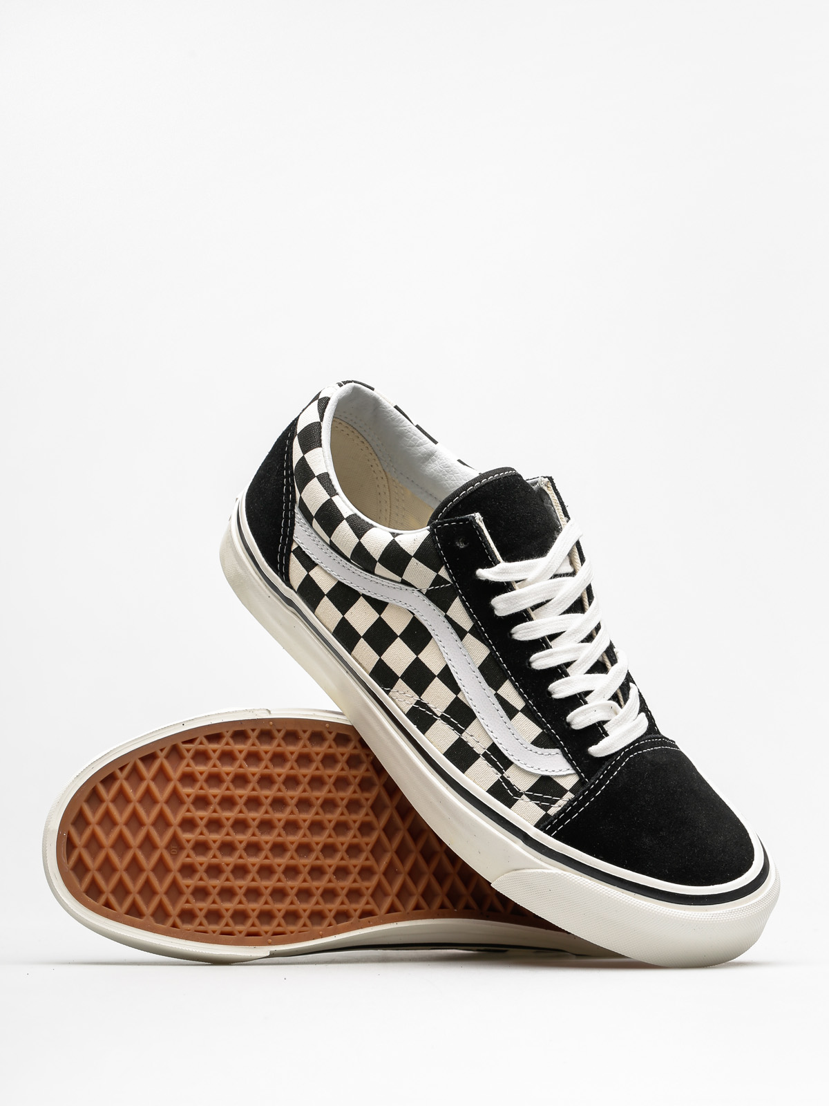 Buty Vans Old Skool 36 Dx (anaheim factory black/check)