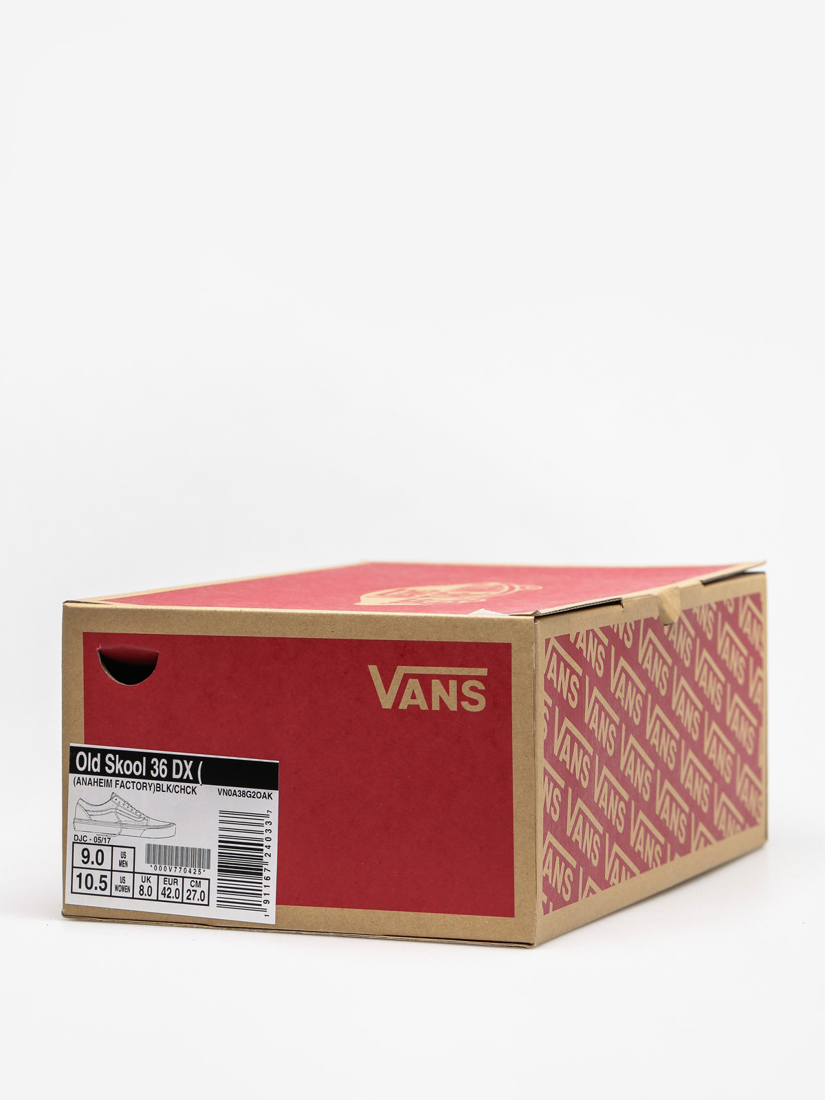 Buty Vans Old Skool 36 Dx (anaheim factory black/check)
