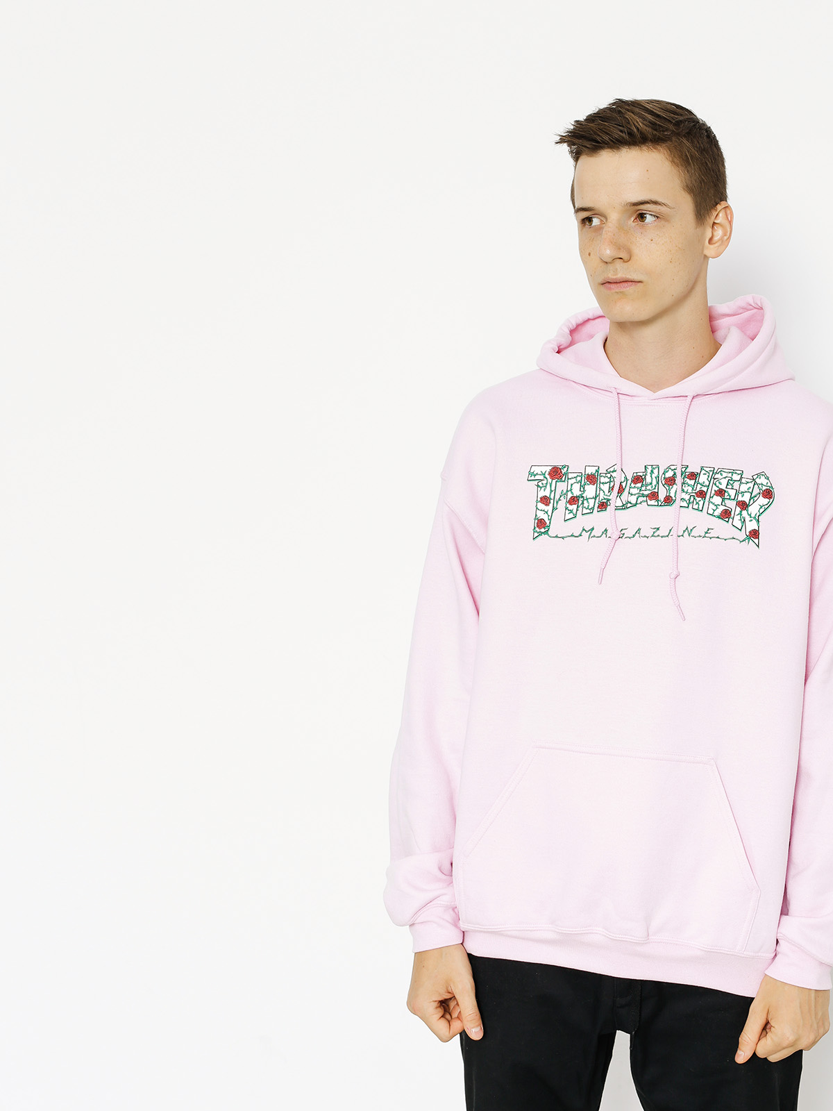 Bluza shop thrasher pink