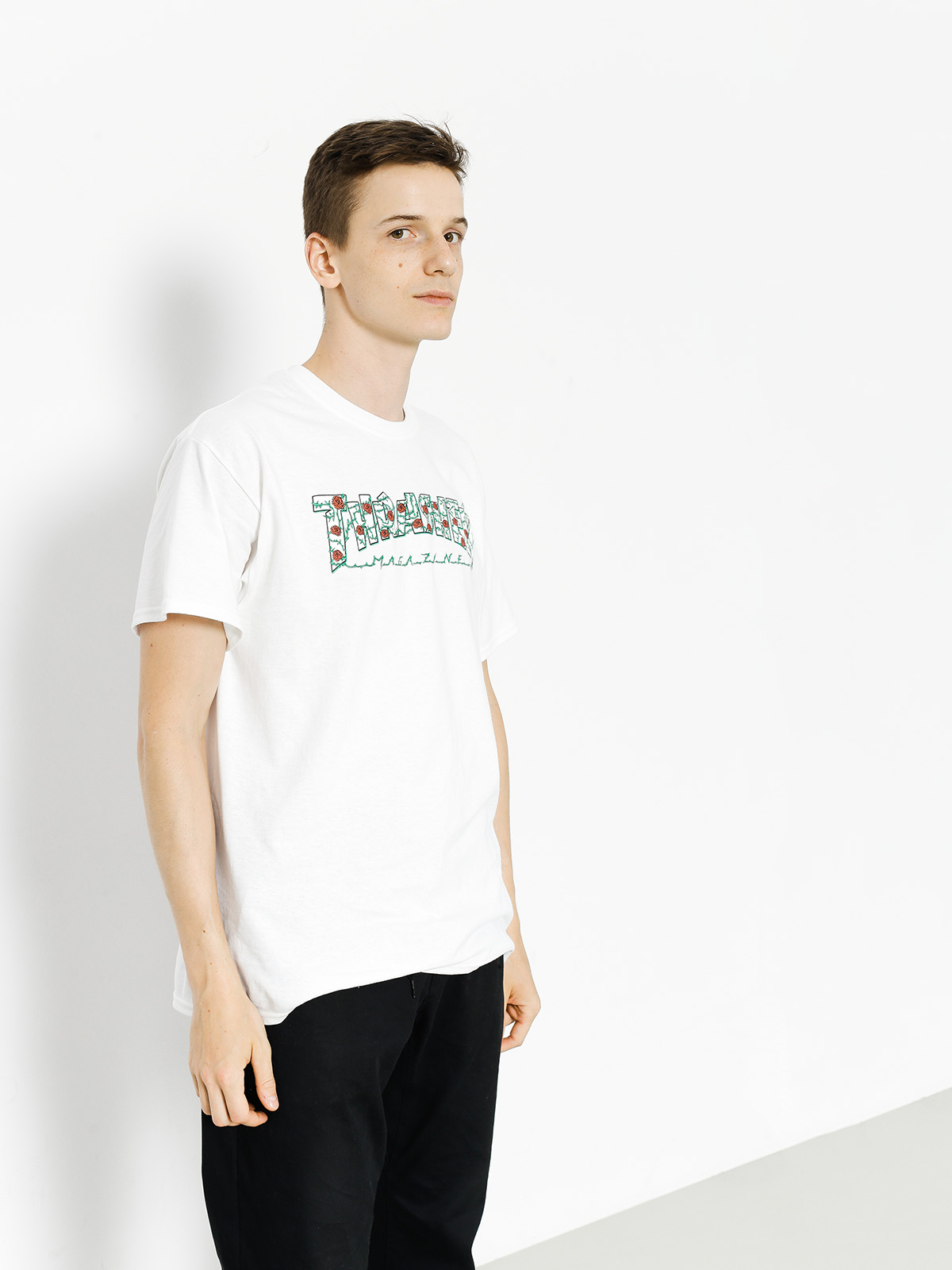 T-shirt Thrasher Roses (white)