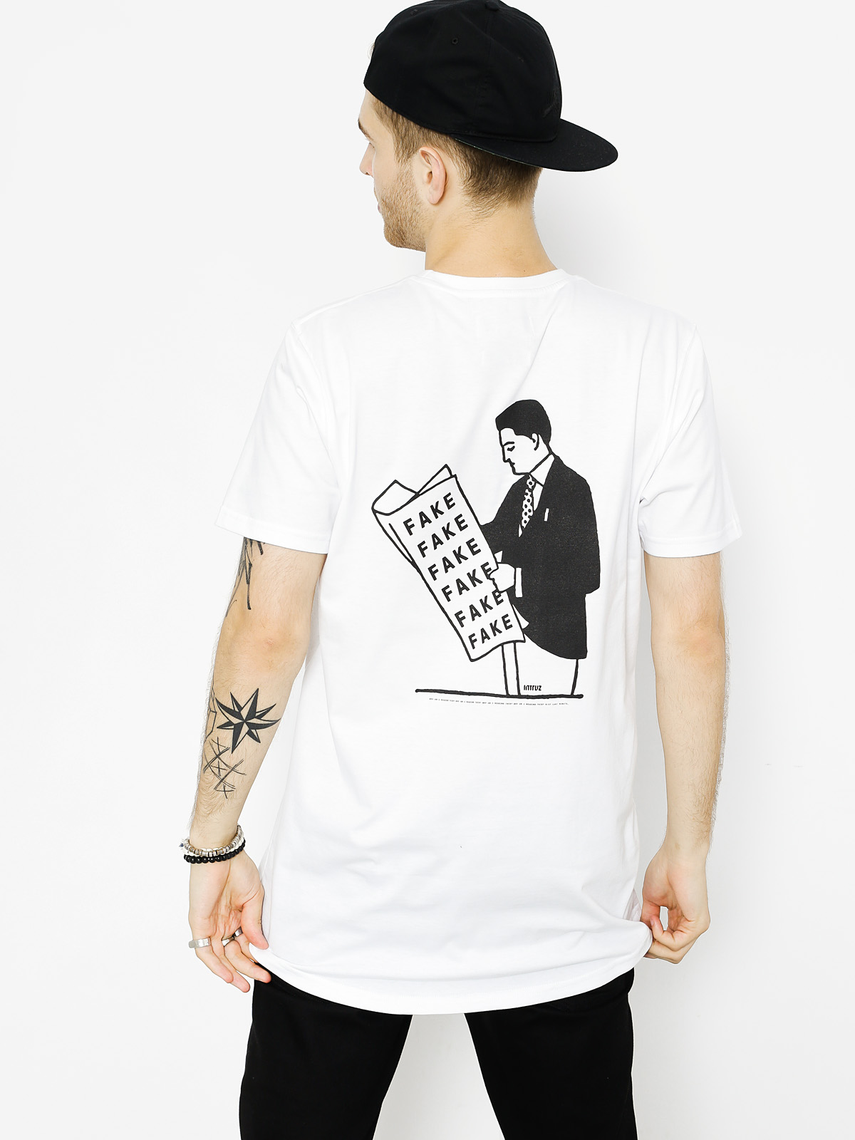 T-shirt Intruz Fake (white)