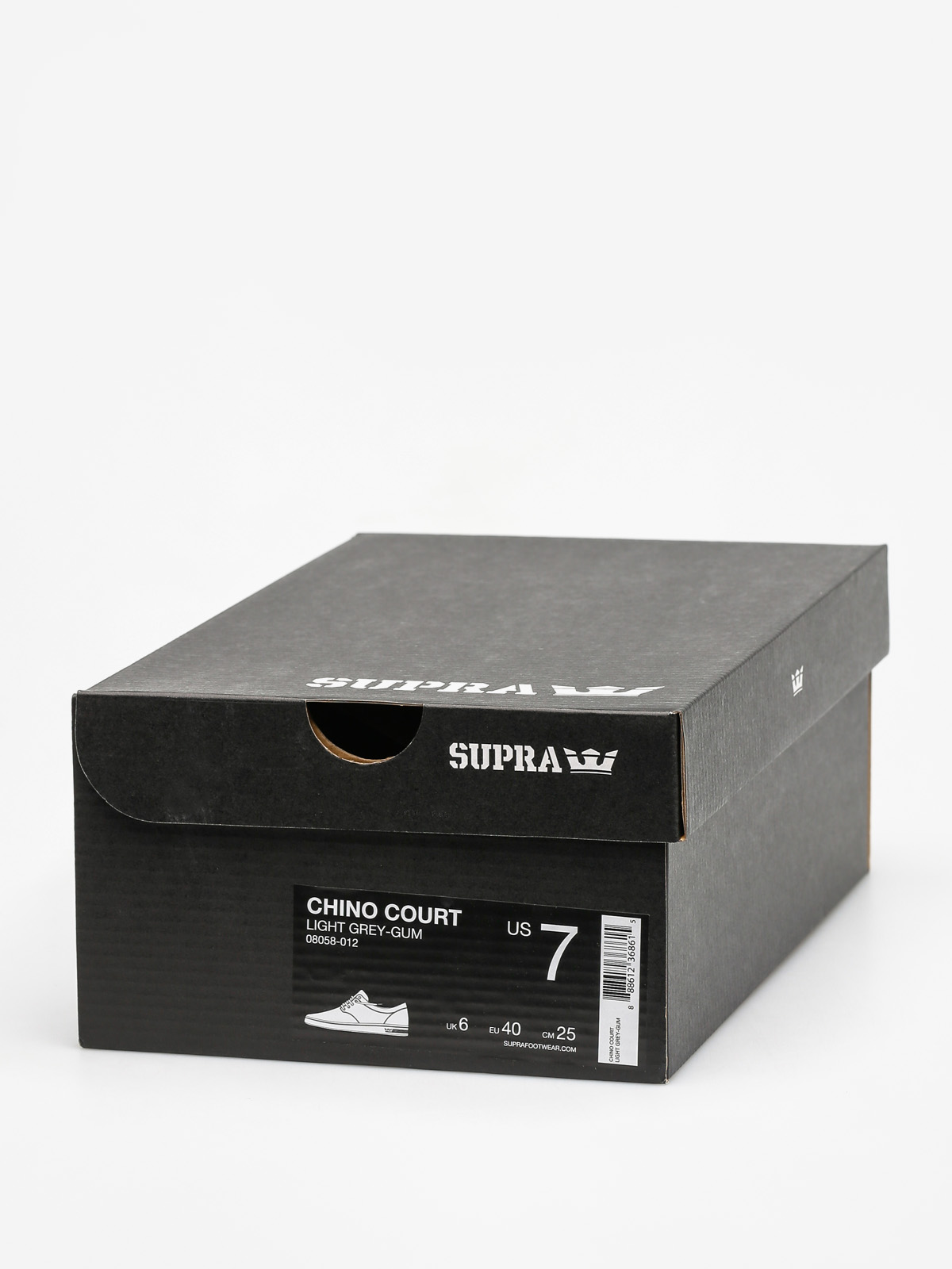 Buty Supra Chino Court szary (lt grey gum)