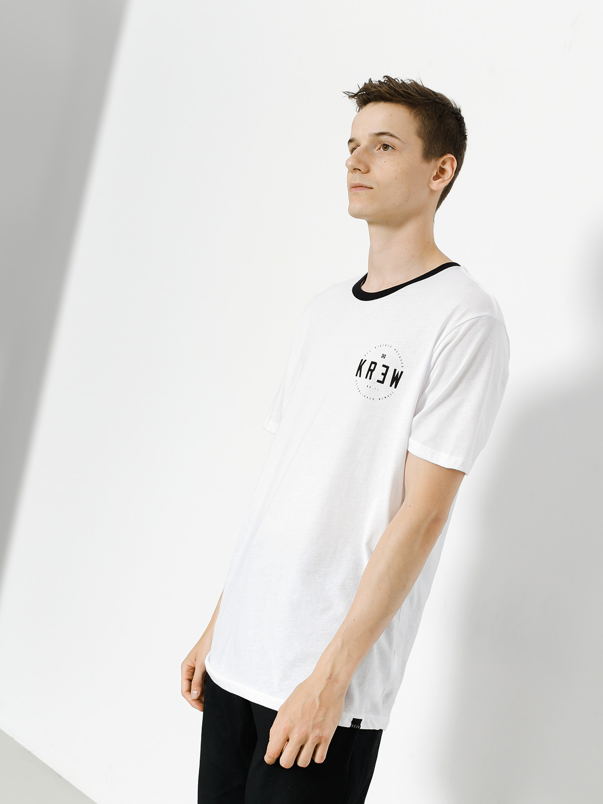 T-shirt Kr3w Lock Seal (white/black)