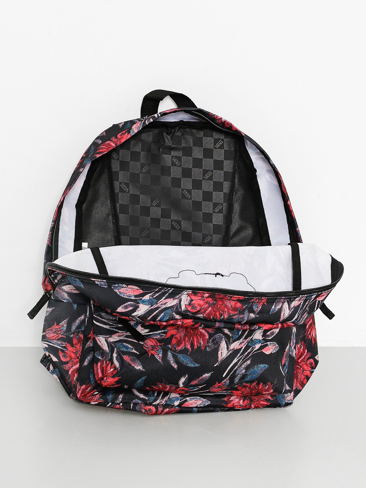 Plecak Vans Realm Backpack Wmn (black/dahlia)