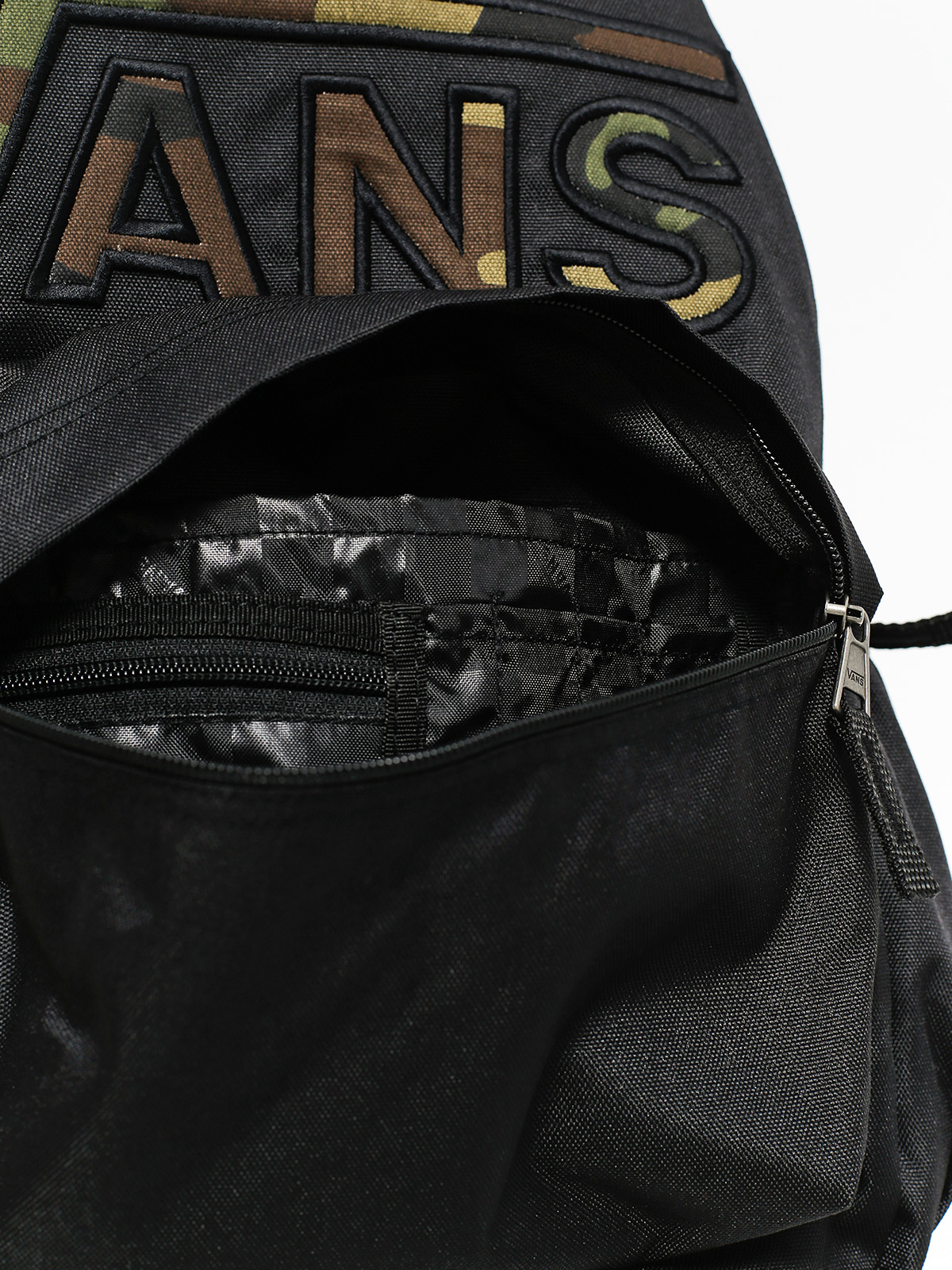 Plecak Vans Realm Flying V Wmn (black/camo)