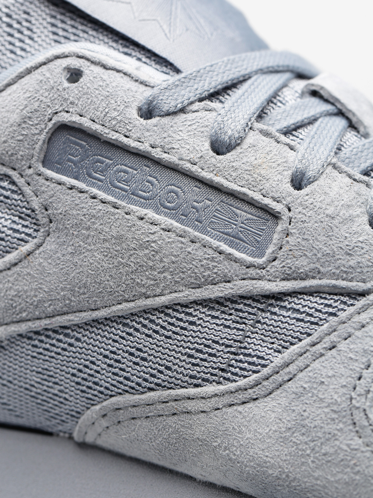 Buty Reebok Cl Lthr Lace Wmn (meteor grey/white)