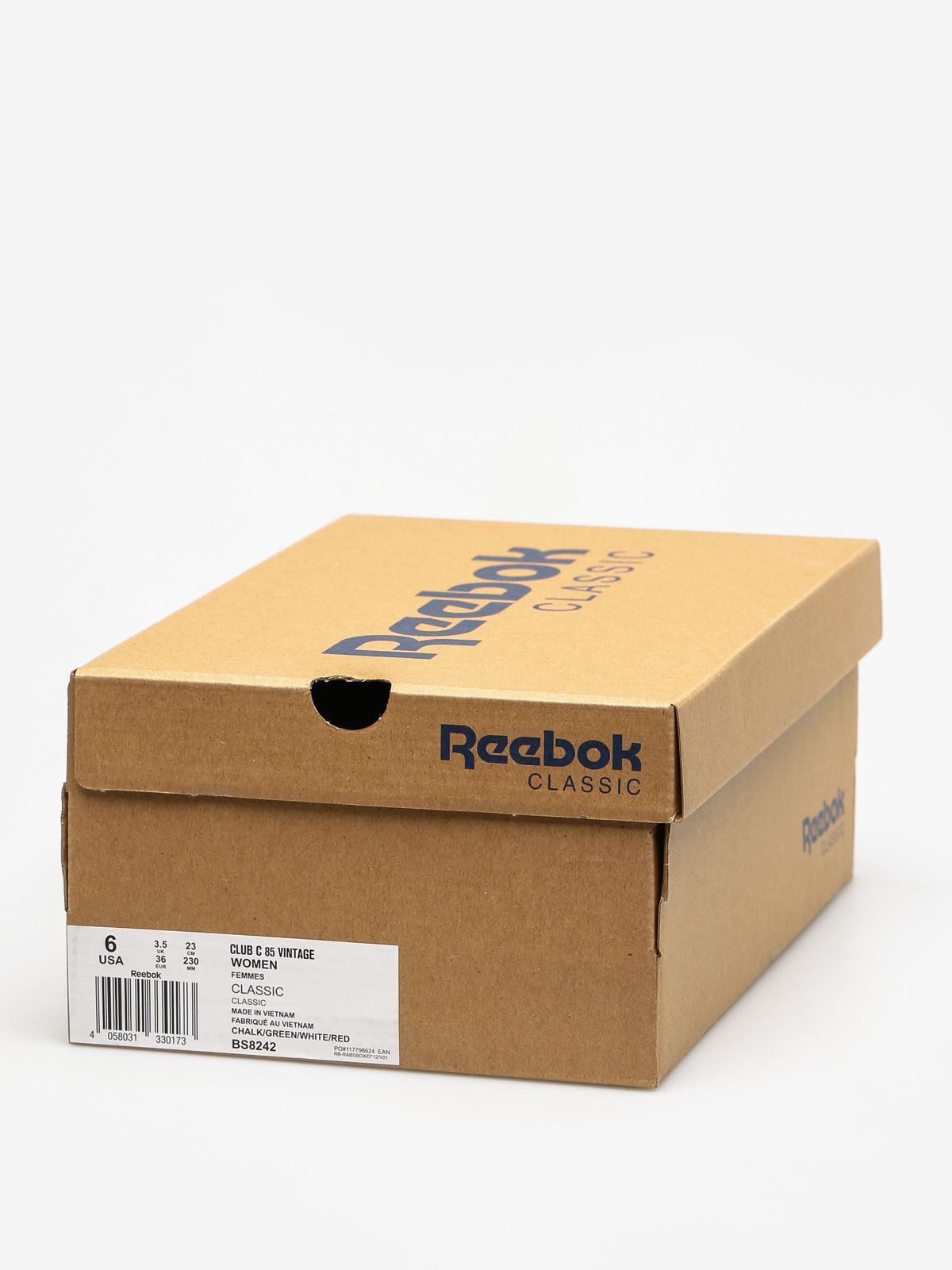 Buty Reebok Club C 85 Vintage Wmn (chalk/green/white/red)