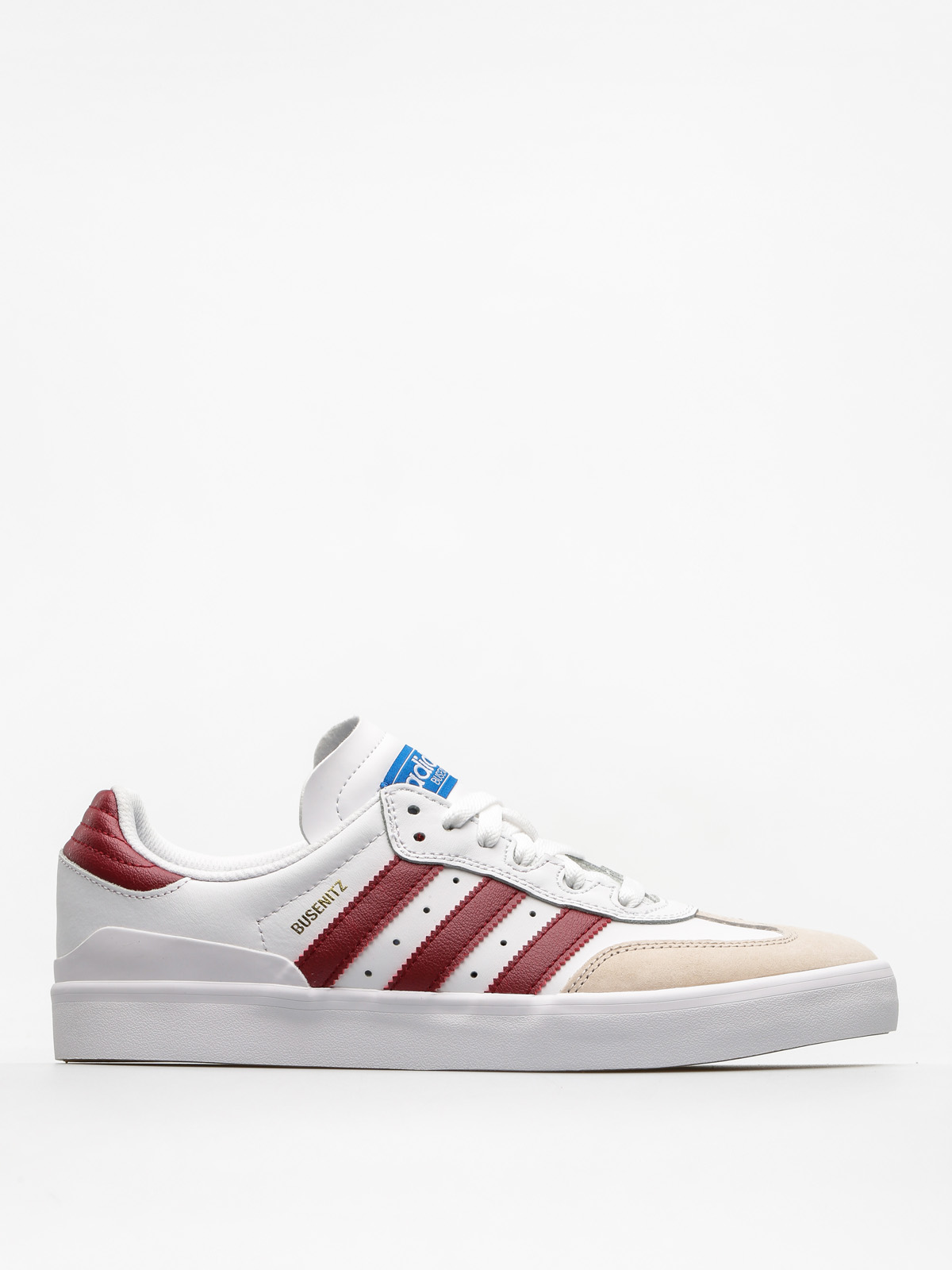 Buty adidas Busenitz Vulc Rx (ftwr white/collegiate burgundy/bluebird)