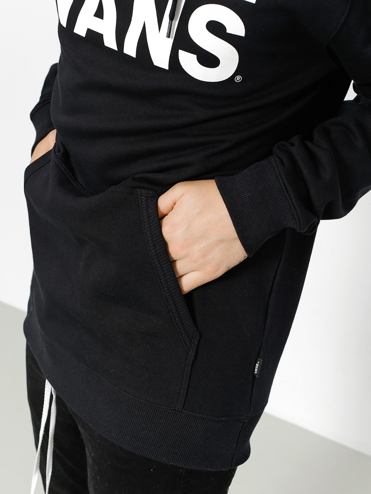 Bluza z kapturem Vans Classic Pullover HD (black/white)