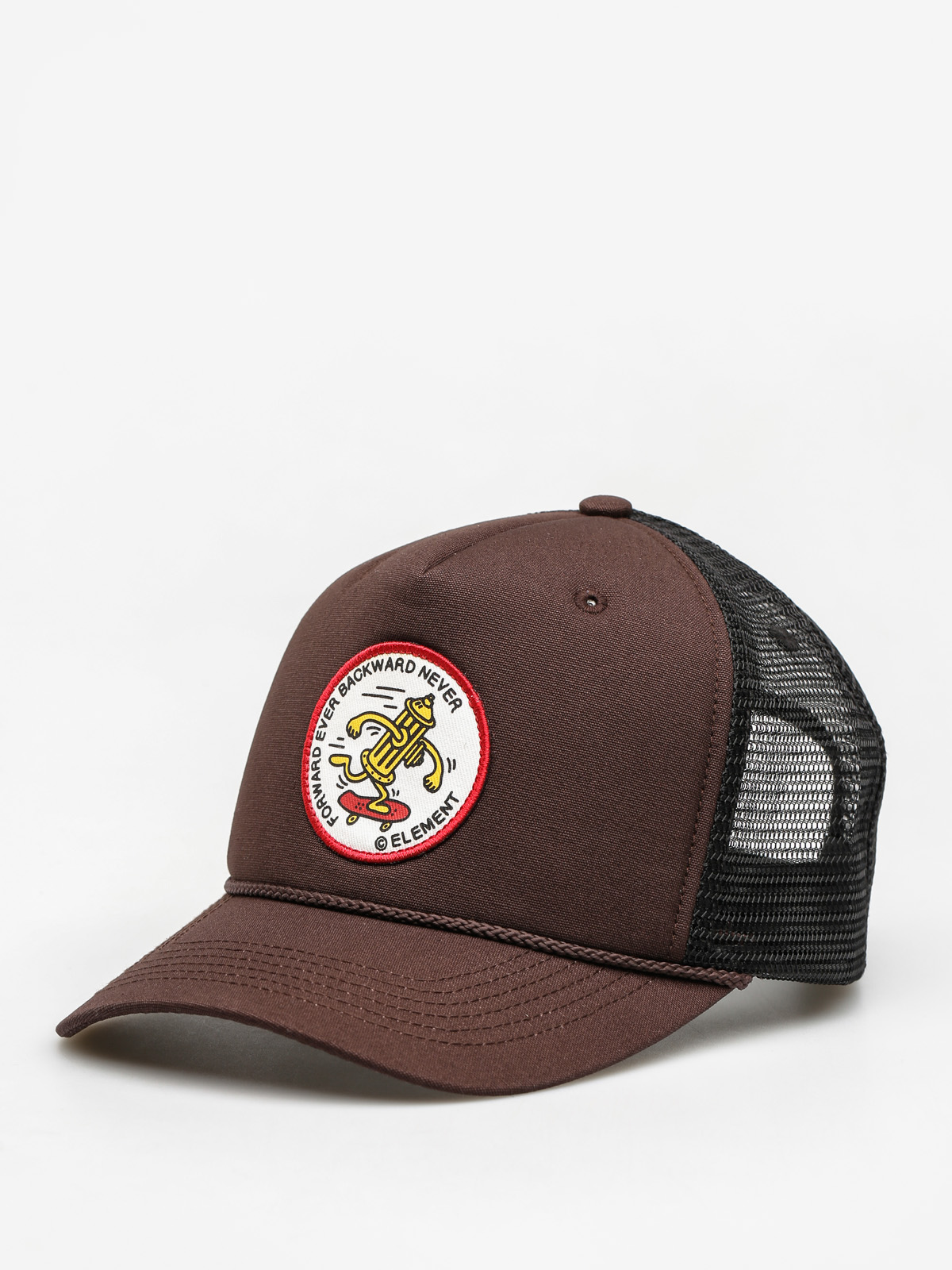 Czapka z daszkiem Element Serial Trucker ZD (coffee brown)