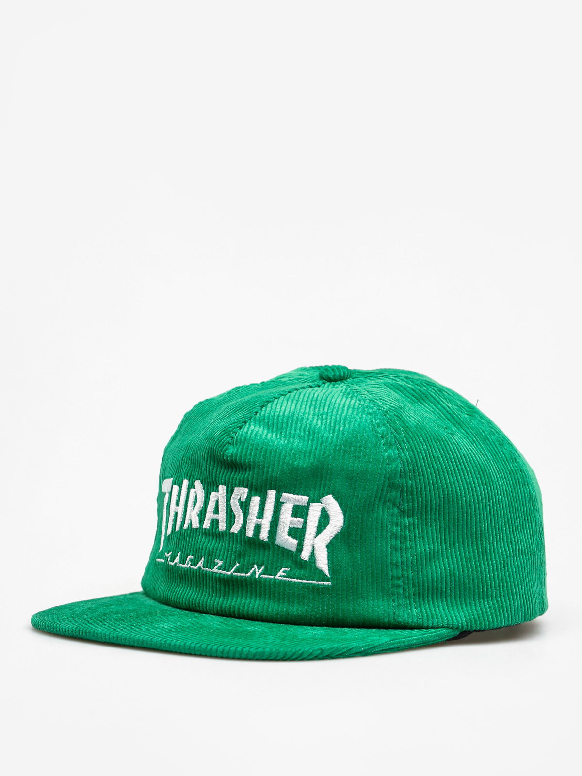 Czapka z daszkiem Thrasher Magazine Logo Cord ZD (green)