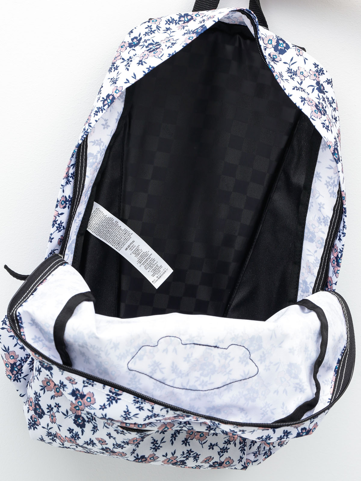 Plecak Vans Realm Backpack Wmn (white/ditsy)