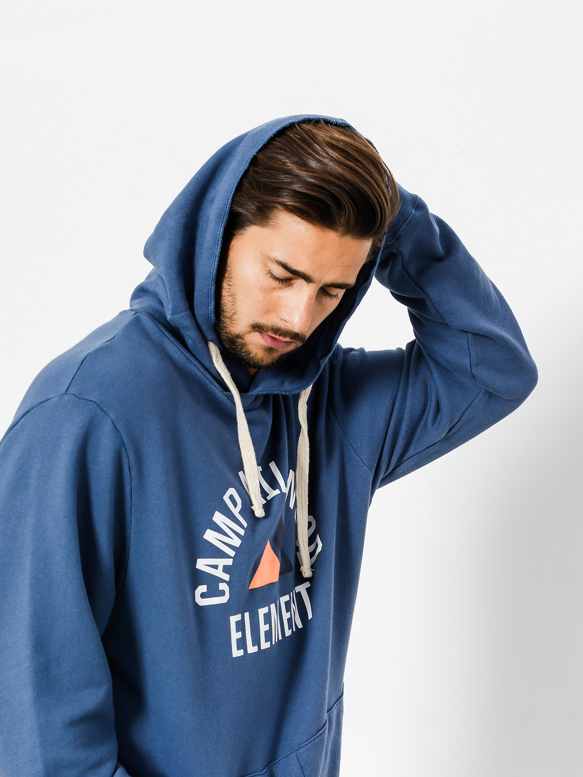 Bluza z kapturem Element Valdez HD (crown blue)