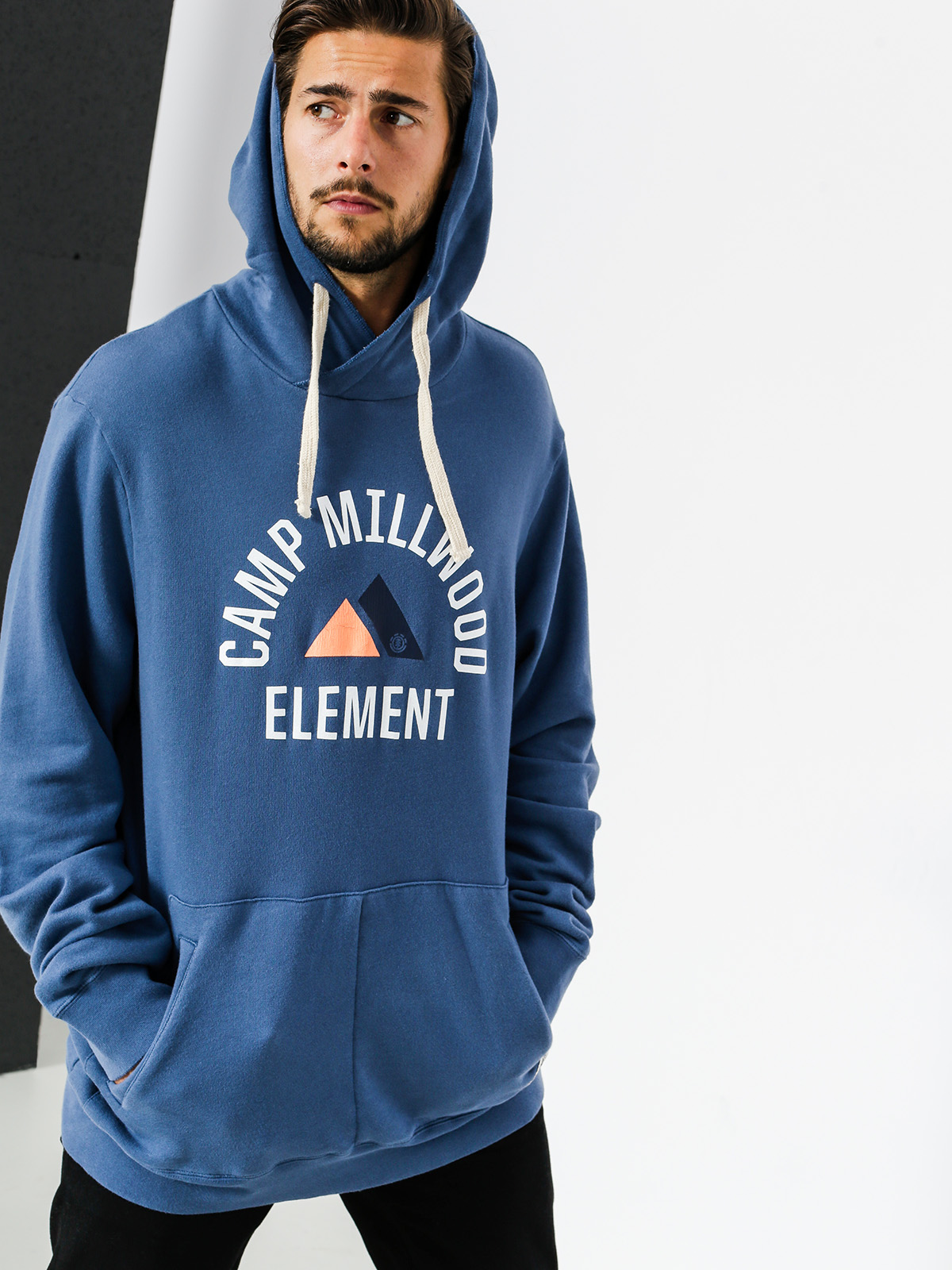 Bluza z kapturem Element Valdez HD (crown blue)