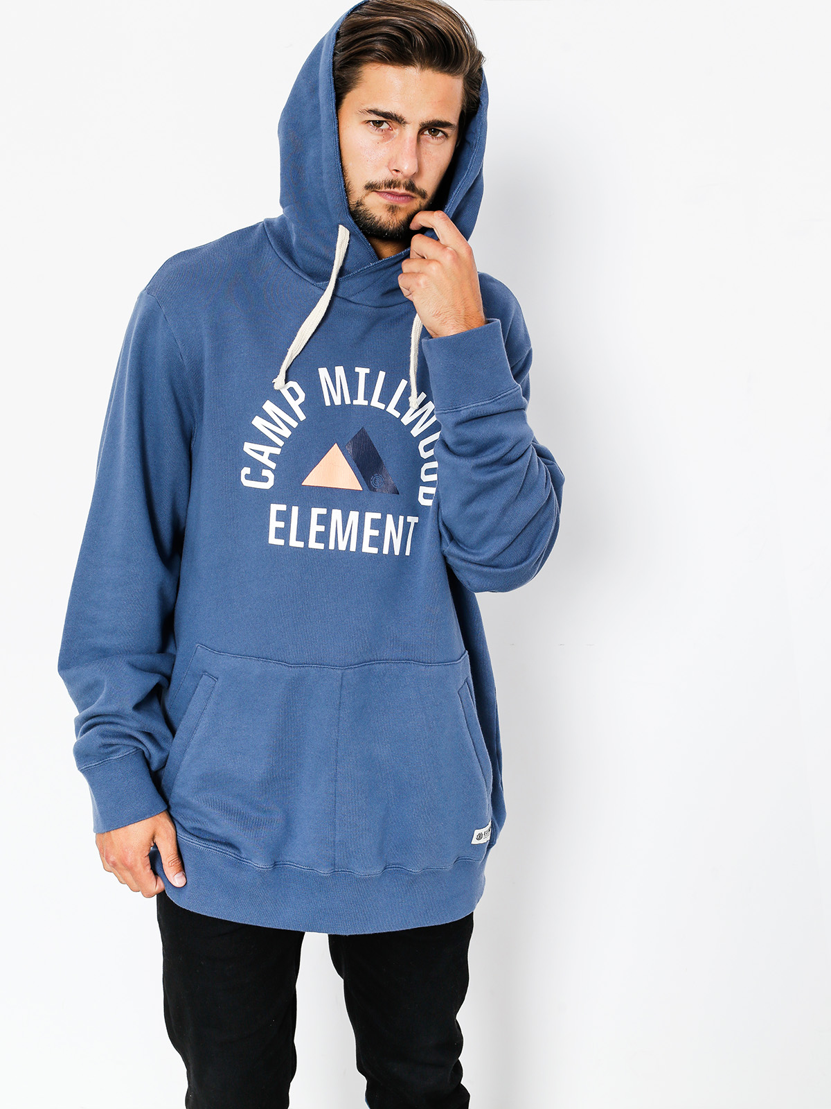 Bluza z kapturem Element Valdez HD (crown blue)