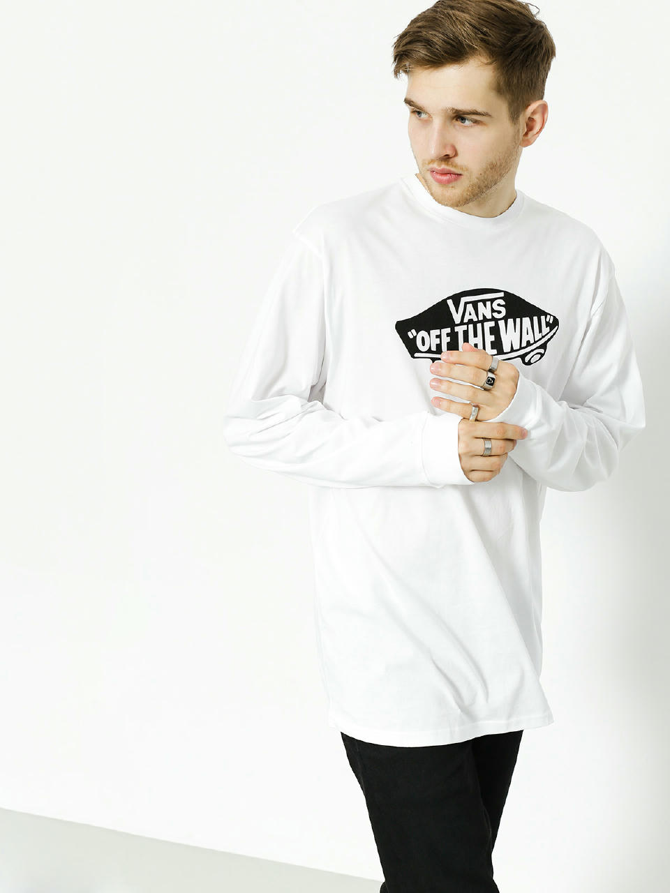 Longsleeve Vans OTW (white/black)