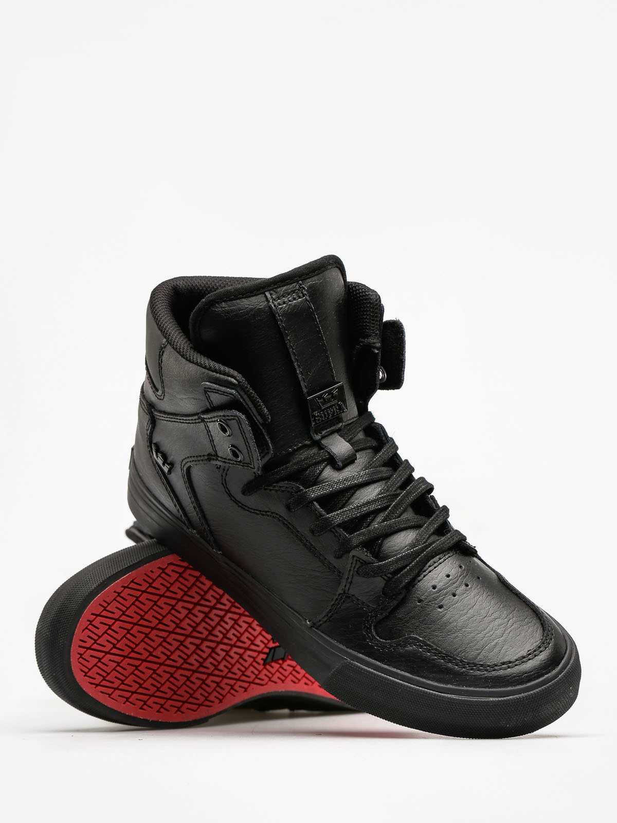 Buty Supra Vaider (black/black red)