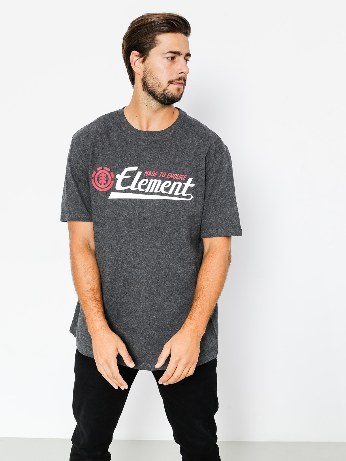T-shirt Element Signature (charcoal heather)