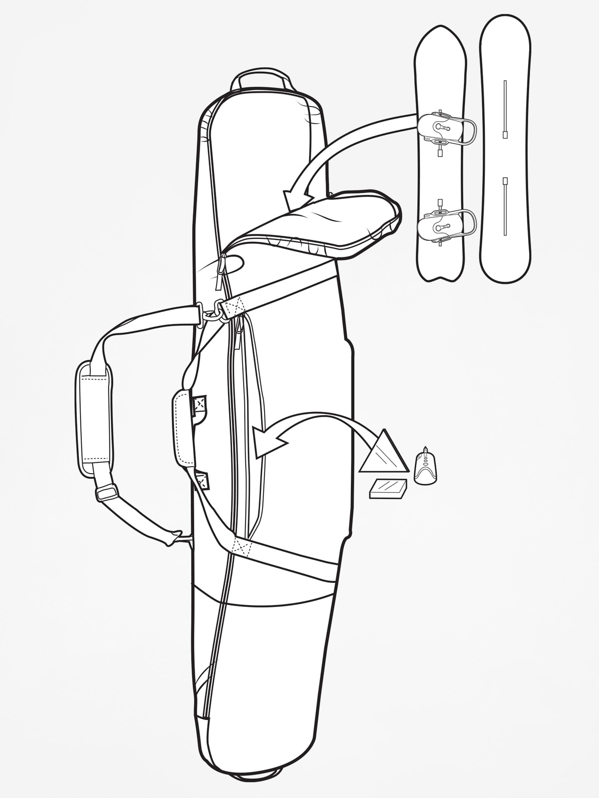 Pokrowiec Burton Gig (true black)