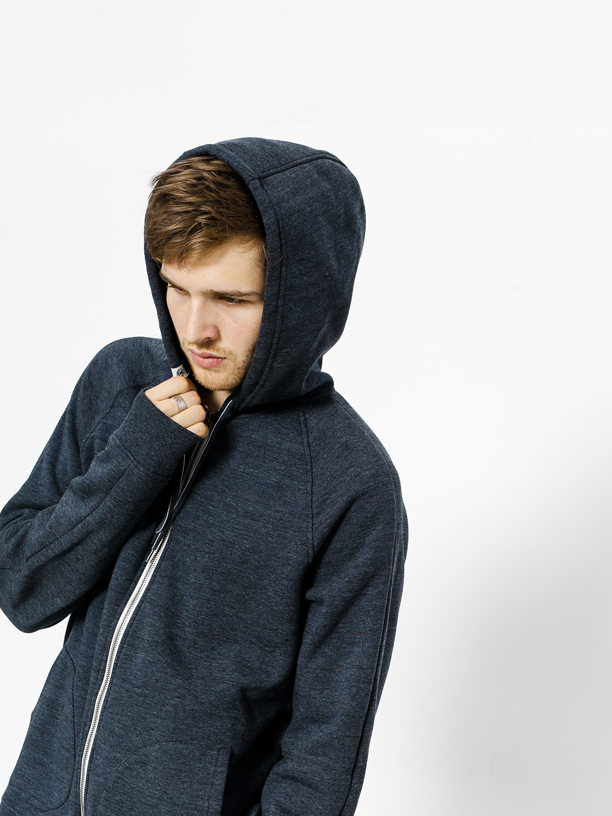 Bluza z kapturem Element Meridian Bonded ZHD (indigo)