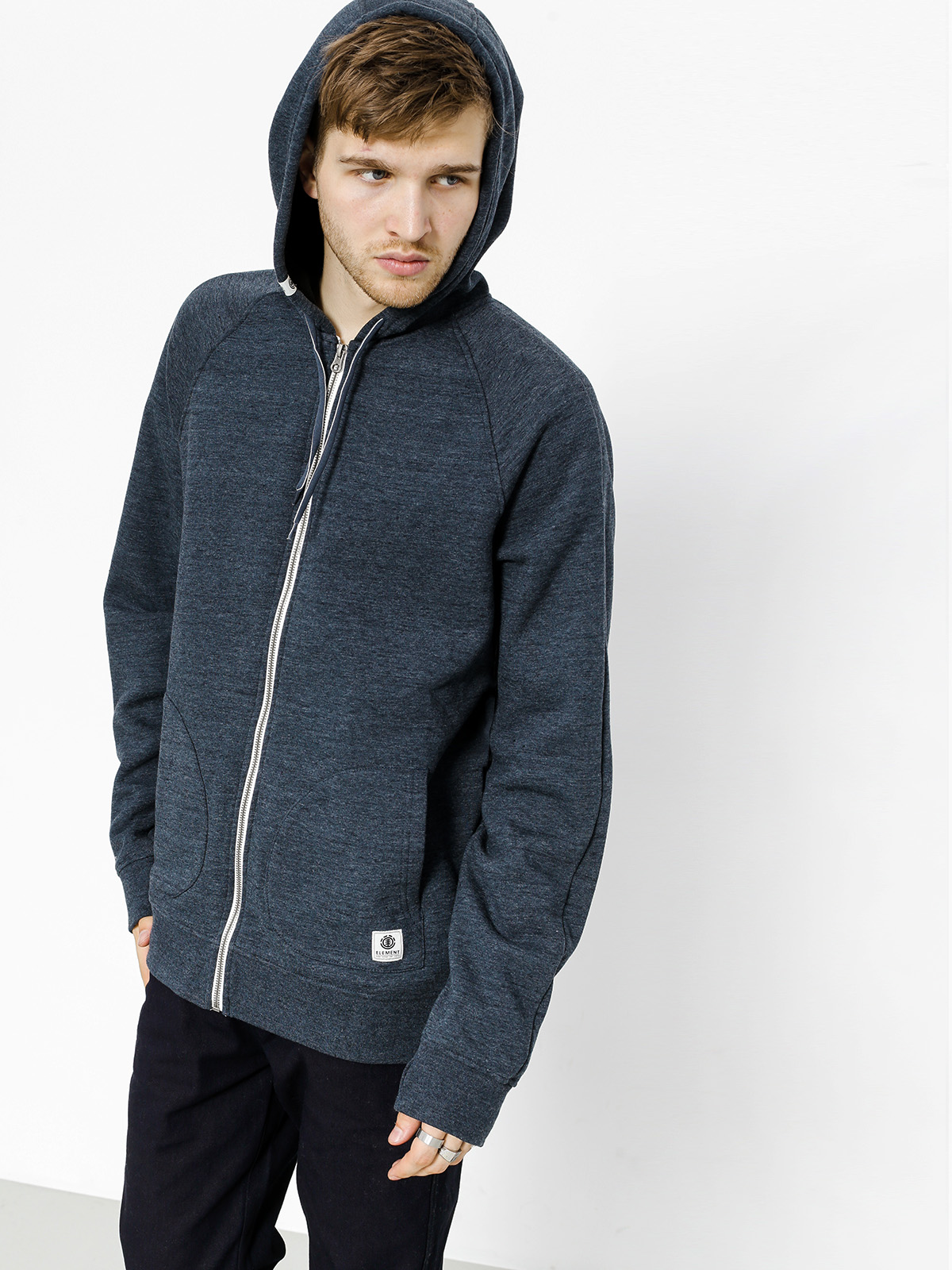 Bluza z kapturem Element Meridian Bonded ZHD (indigo)