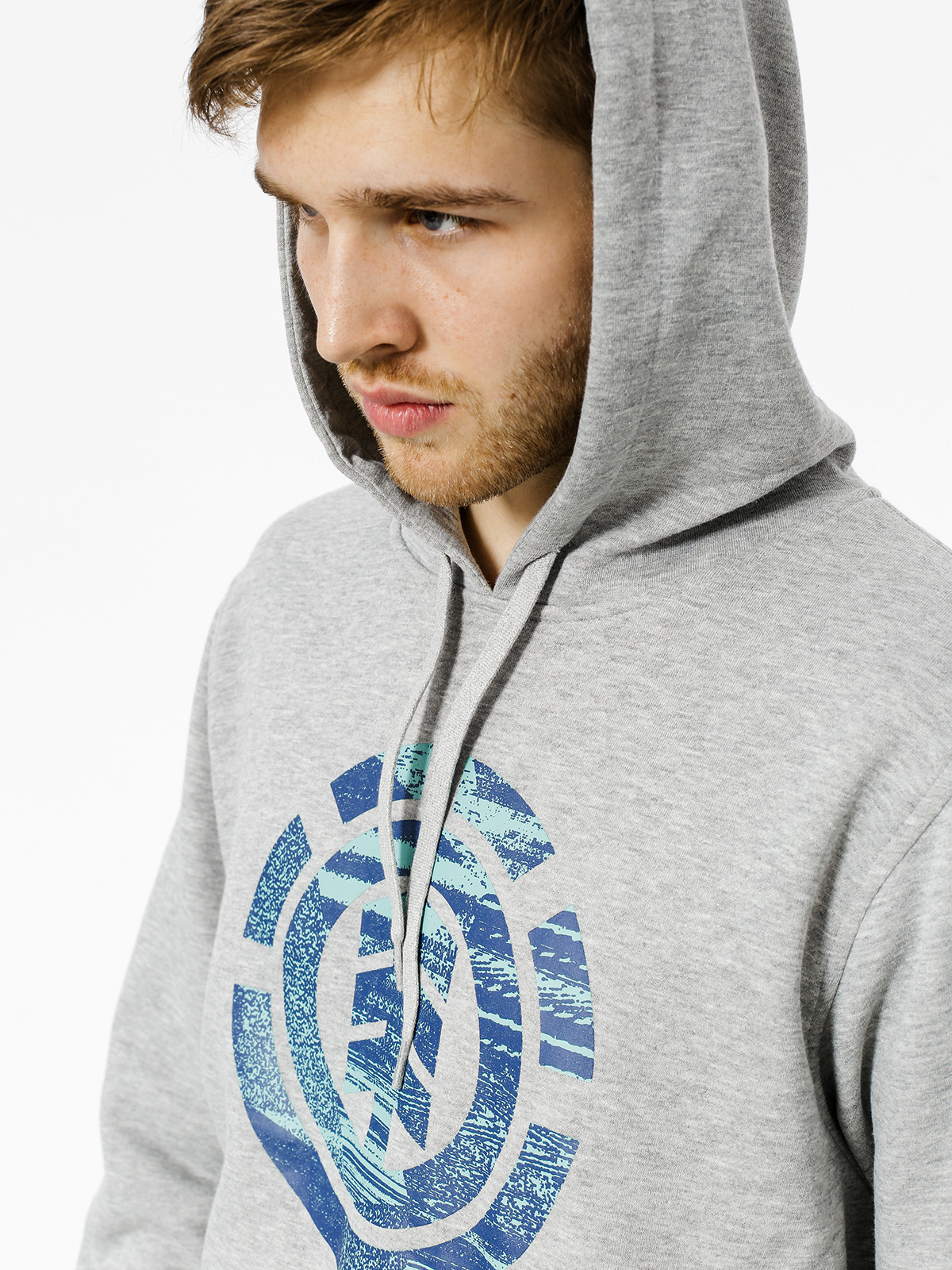 Bluza z kapturem Element Aesthetic HD (grey heather)