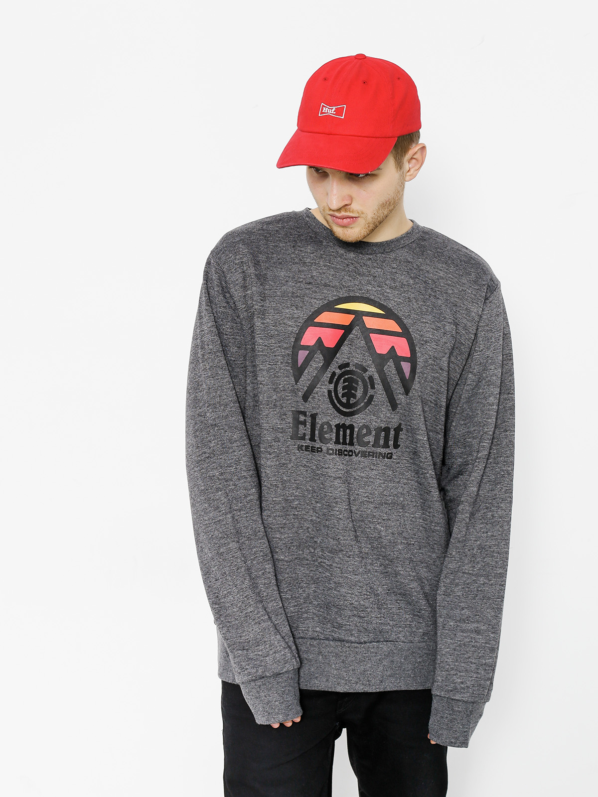 Bluza Element Tri Tip Cr (charcoal heather)