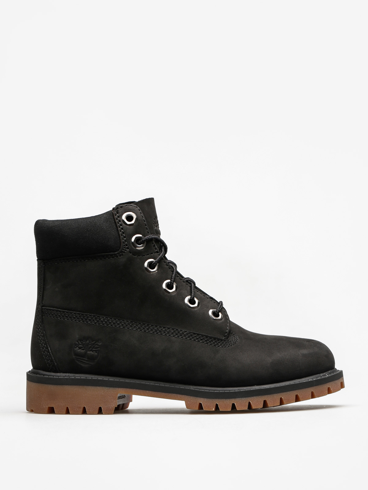 Buty dziecięce Timberland 6 In Premium Wp (black nubuck)