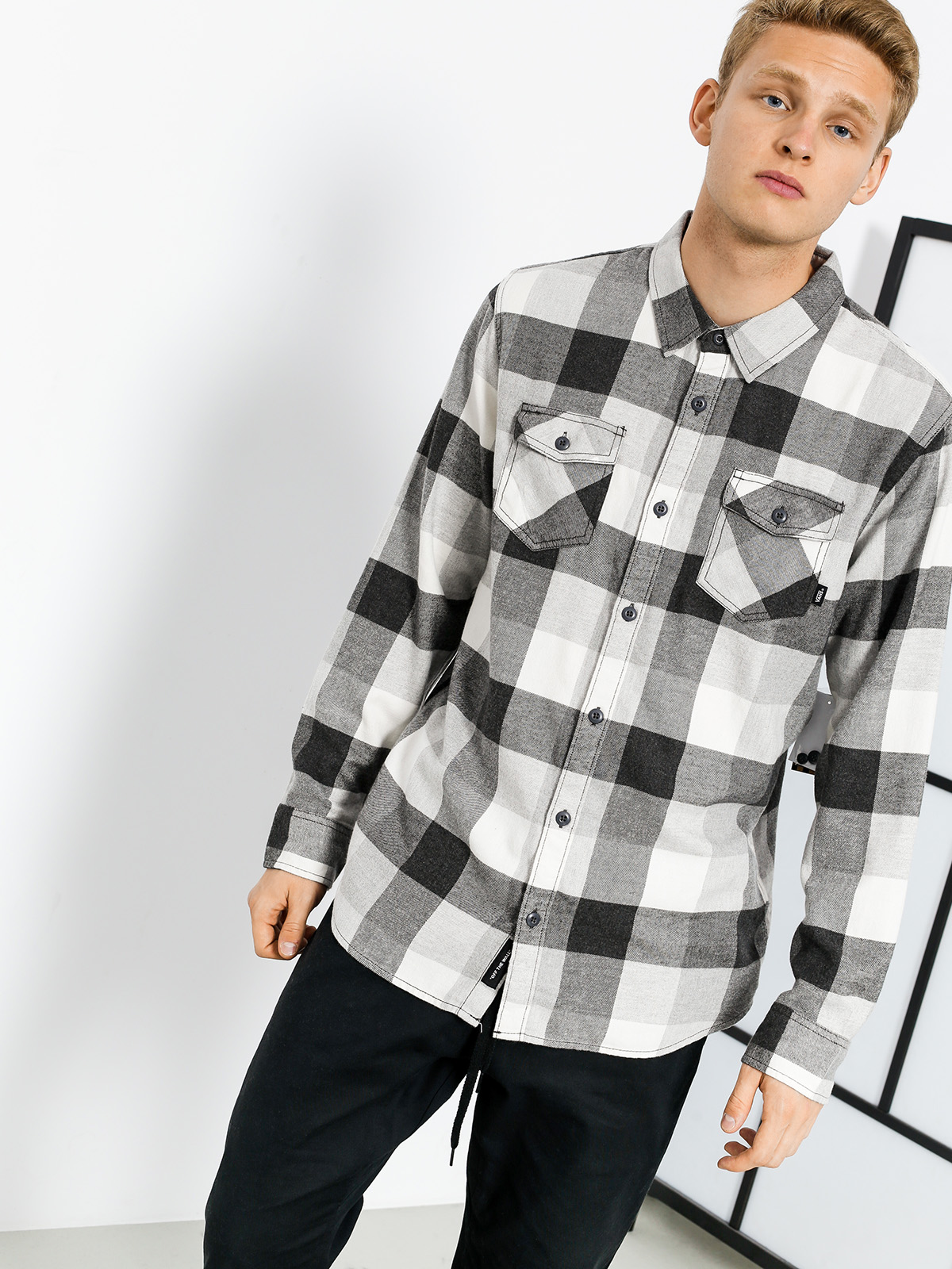 Koszula Vans Box Flannel (marshmallow)